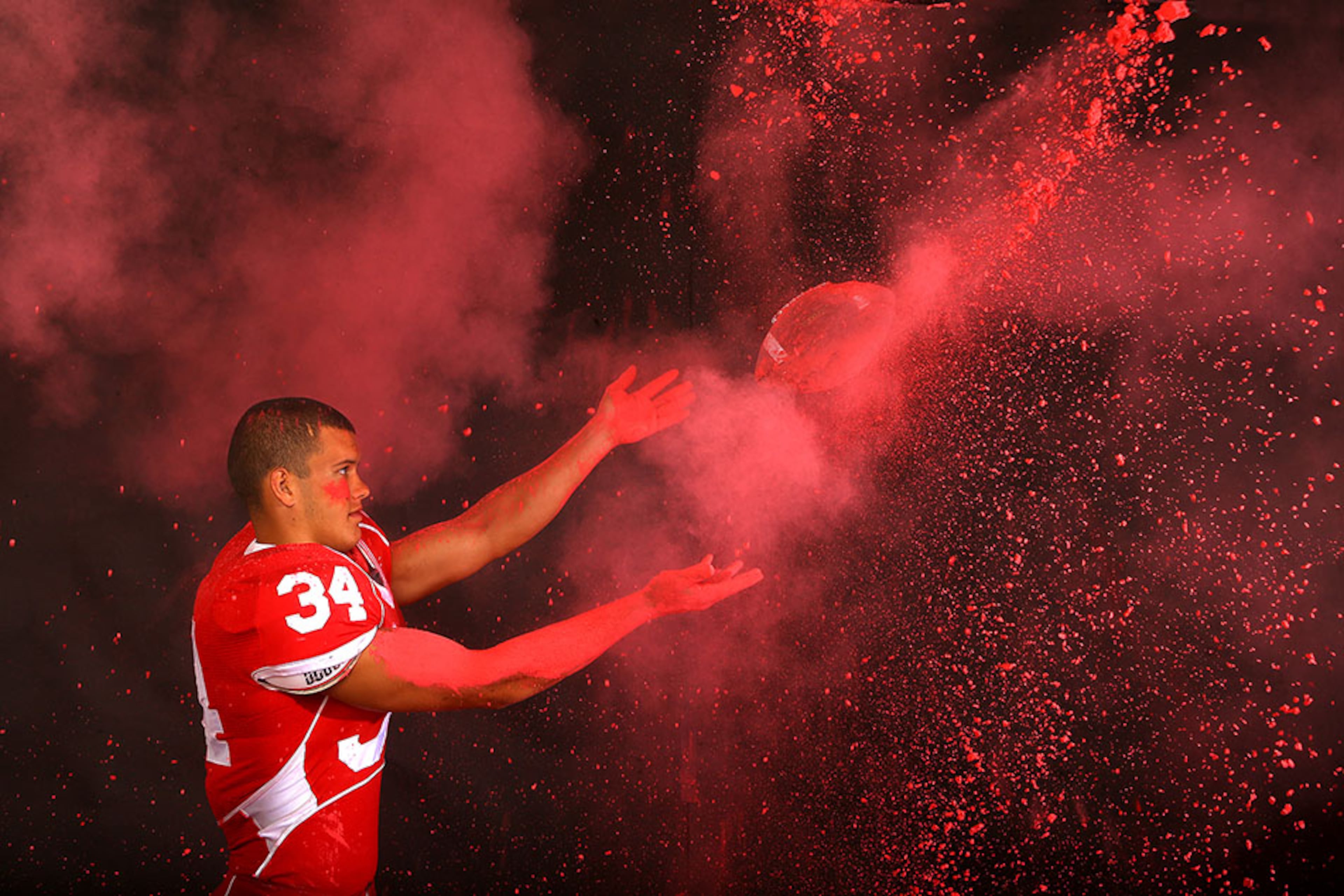 Rabun County Wildcats wide receiver Charlie Woerner. Woerner is one of three AJC Super 11 players from northeast Georgia, the most ever. Woerner's uncle, Scott Woerner, was an All-American cornerback on Georgia’s 1980 national championship team. | AJC Super 11 facts & figures