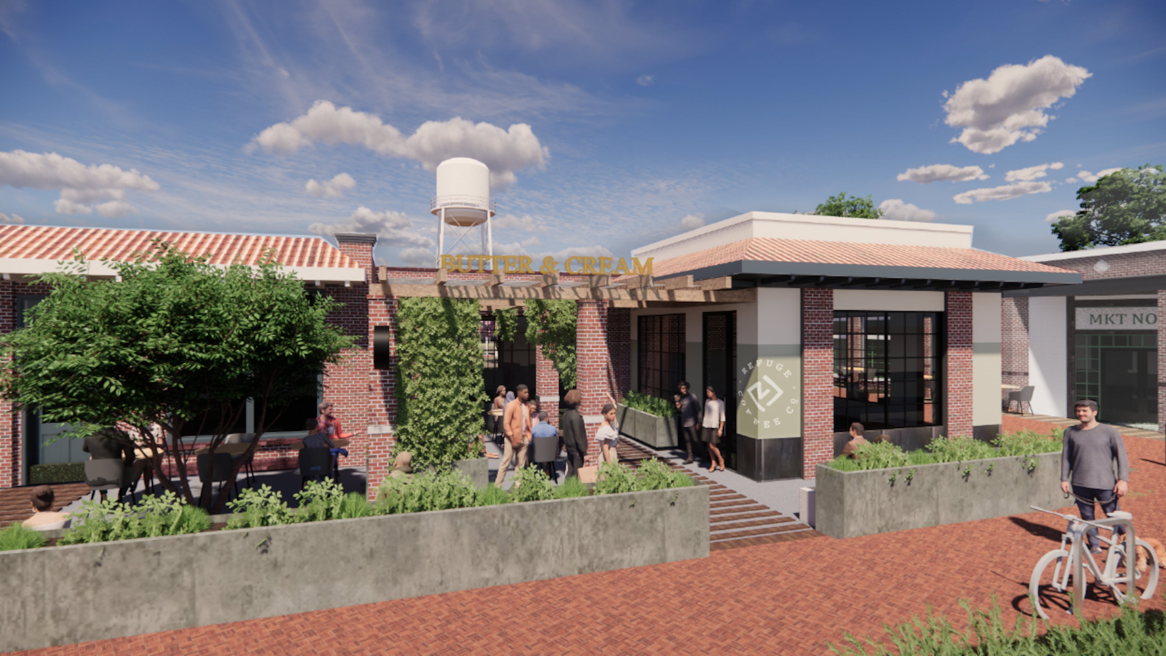 A rendering of the South End Norcross development. / Courtesy of South End Norcross