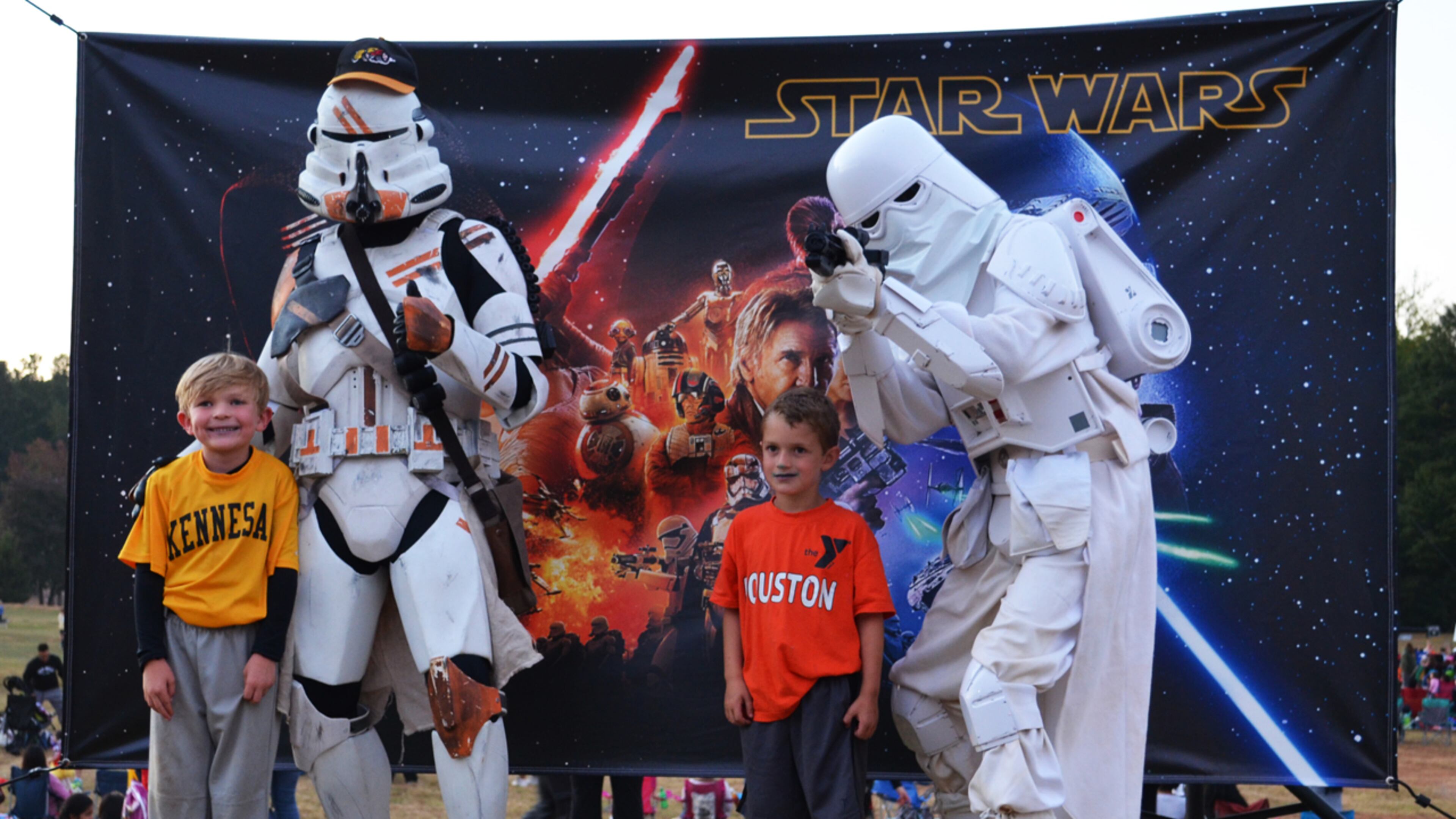 Costumed characters will roam the grounds of Swift-Cantrell Park in Kennesaw Saturday during the annual Fall-o-Ween festival.