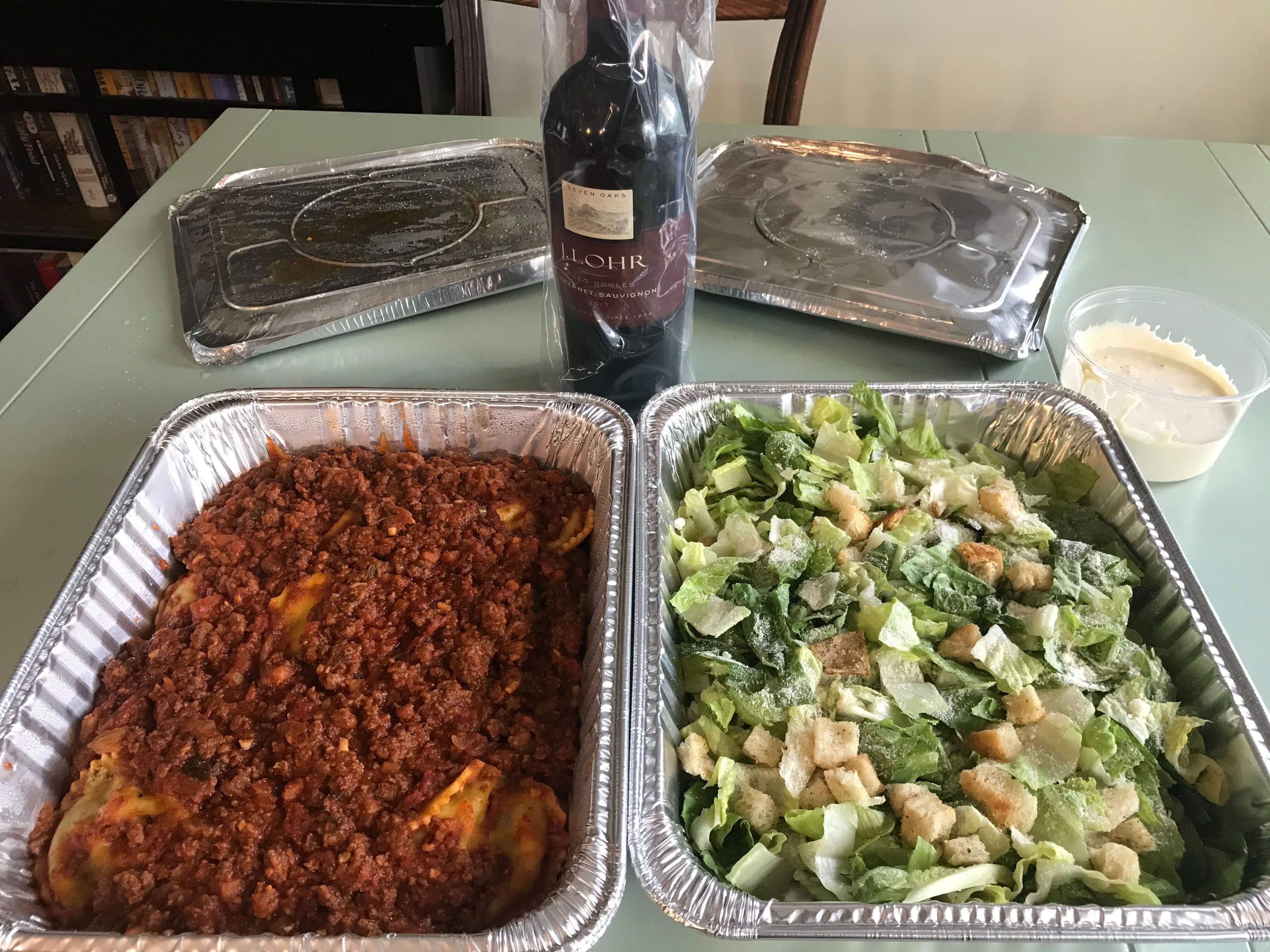 Takeout items from Cibo e Beve. CONTRIBUTED BY LIGAYA FIGUERAS