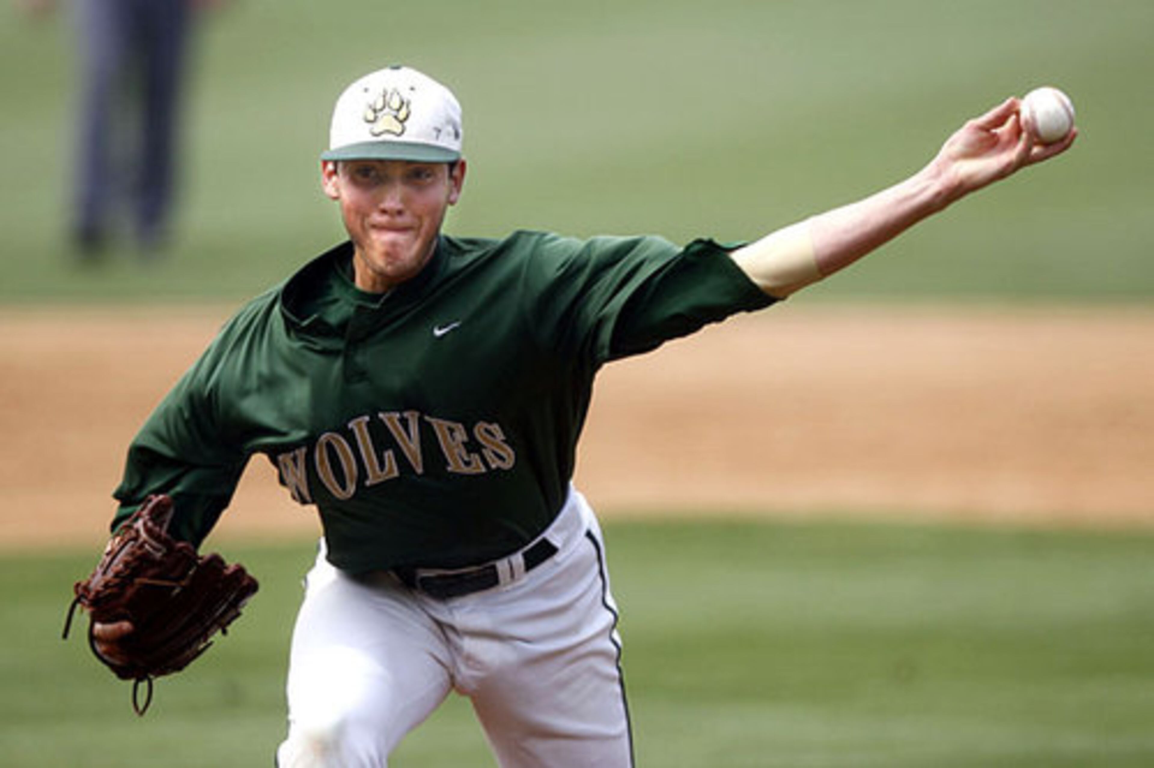 Wesleyan starter Grayson Garvin shut out Lovett on just two hits in Game 1.