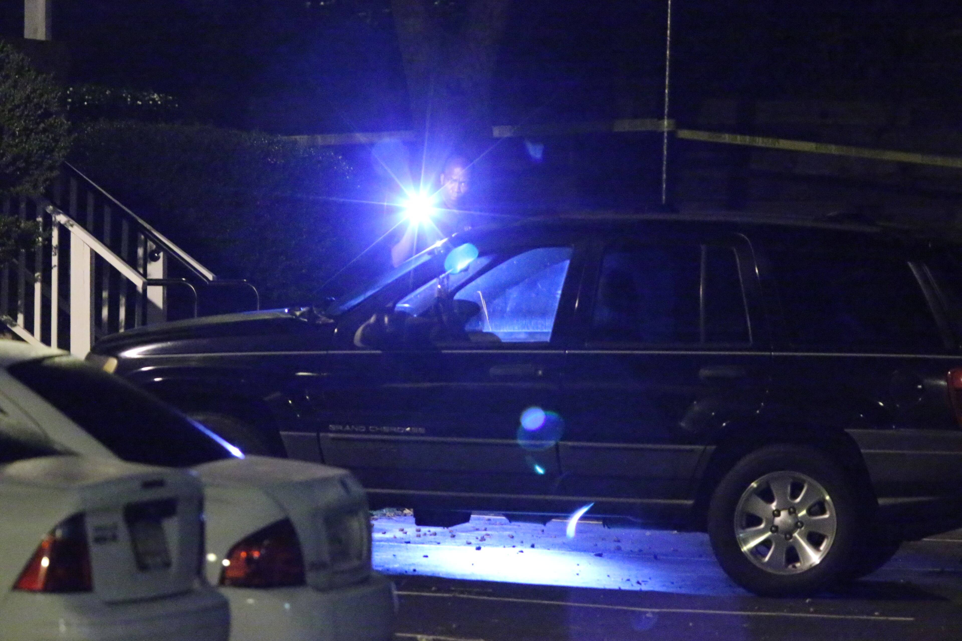 ”An altercation took place between these unwanted guests and some of the party members and several shots were fired,” Baldwin said. “Right now, we’re not sure if there actually was an exchange of gunfire, or if all the gunfire happened from these unwanted guests toward the partygoers.” JOHN SPINK/JSPINK@AJC.COM