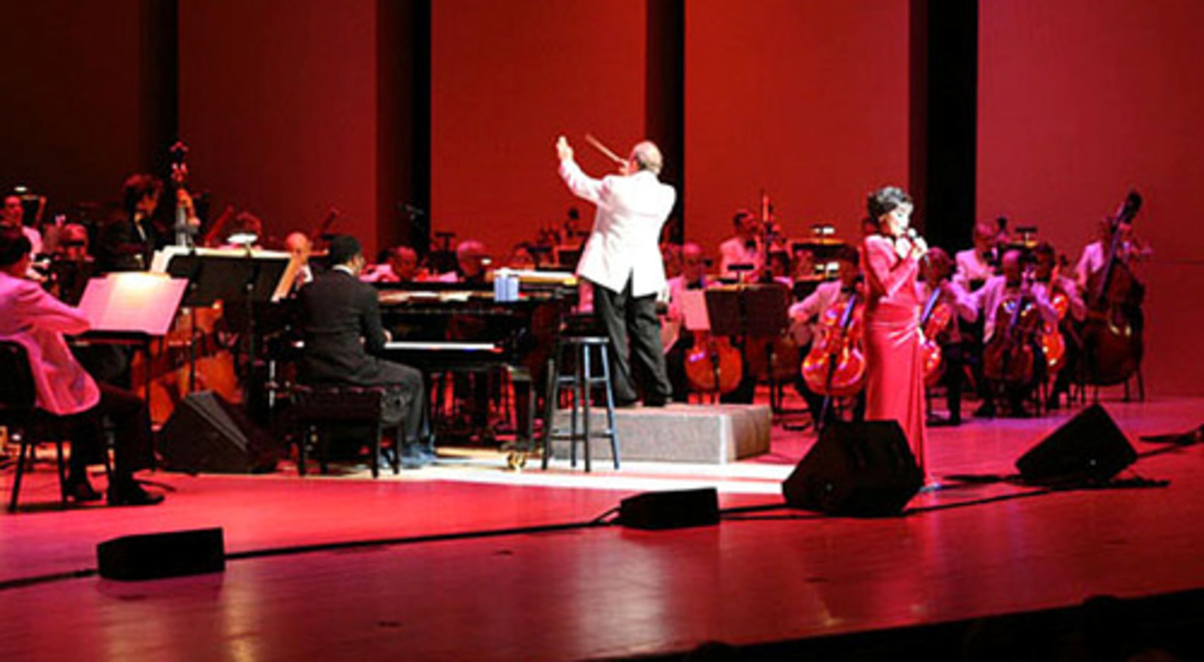 On Friday night Eartha Kitt performs with the Atlanta Symphony Orchestra, led by conductor Jere Flint, in the first of two sold out nights at Symphony Hall.