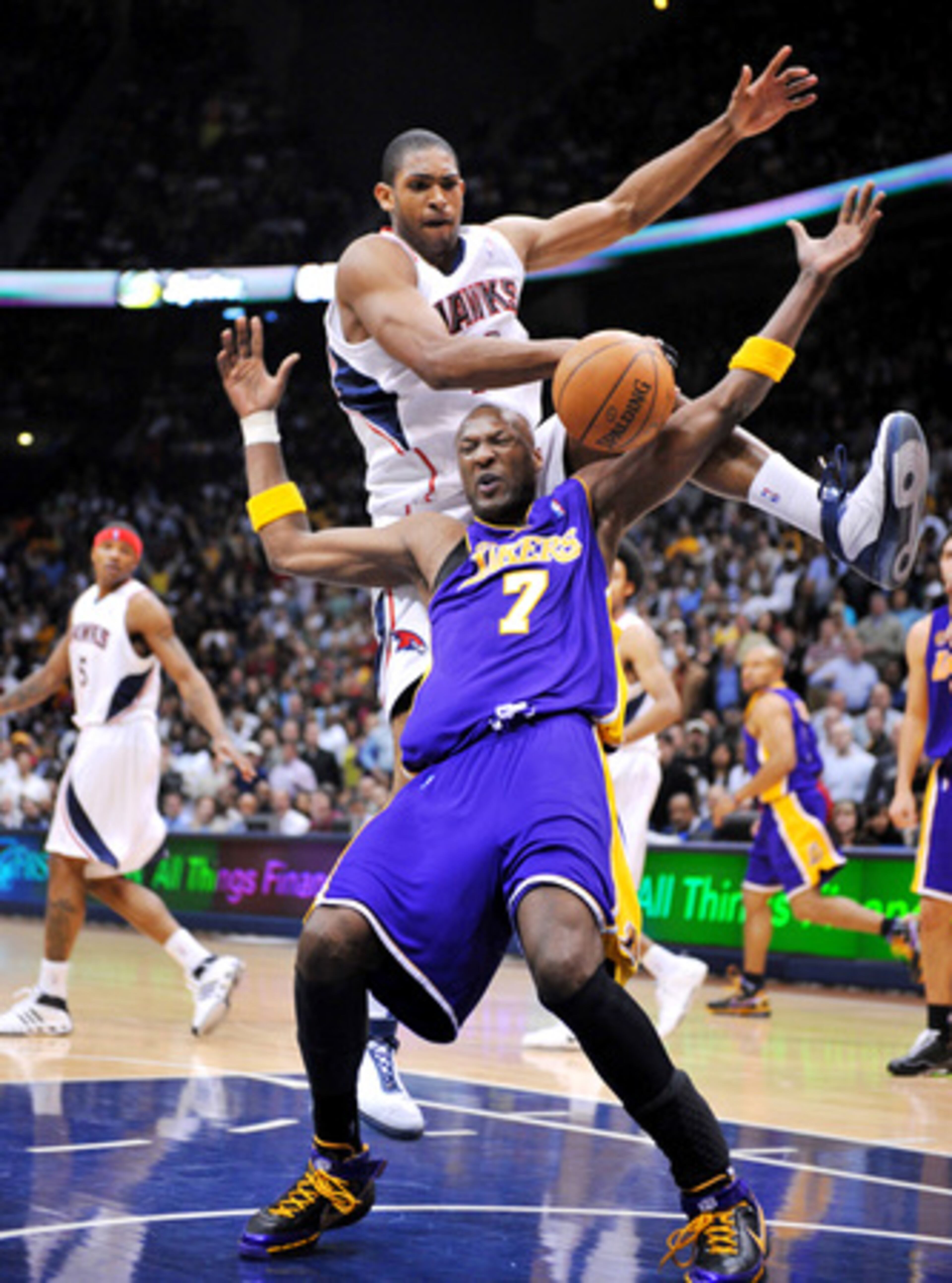 Al Horford showed Lamar Odom and the rest of the NBA that he was more man than rookie.