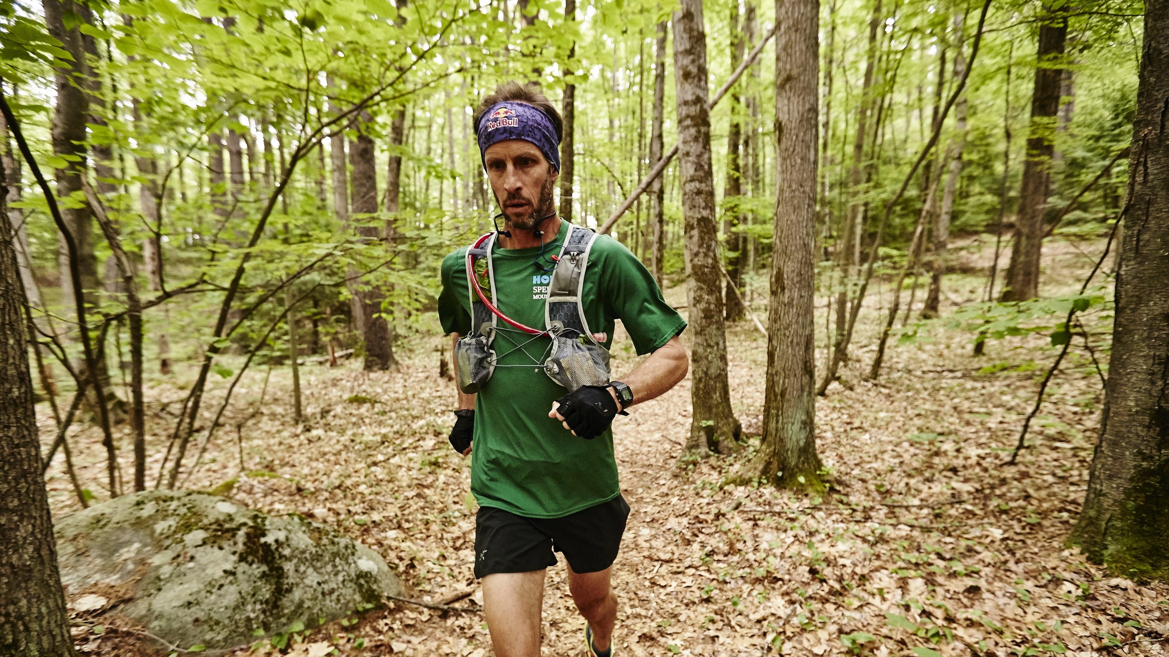 Ultramarathoner Karl Meltzer, who set the fastest known time speed-hiking the Appalachian Trail last September, is celebrated in a new movie on Netflix, “Made to Be Broken.” CONTRIBUTED: RED BULL