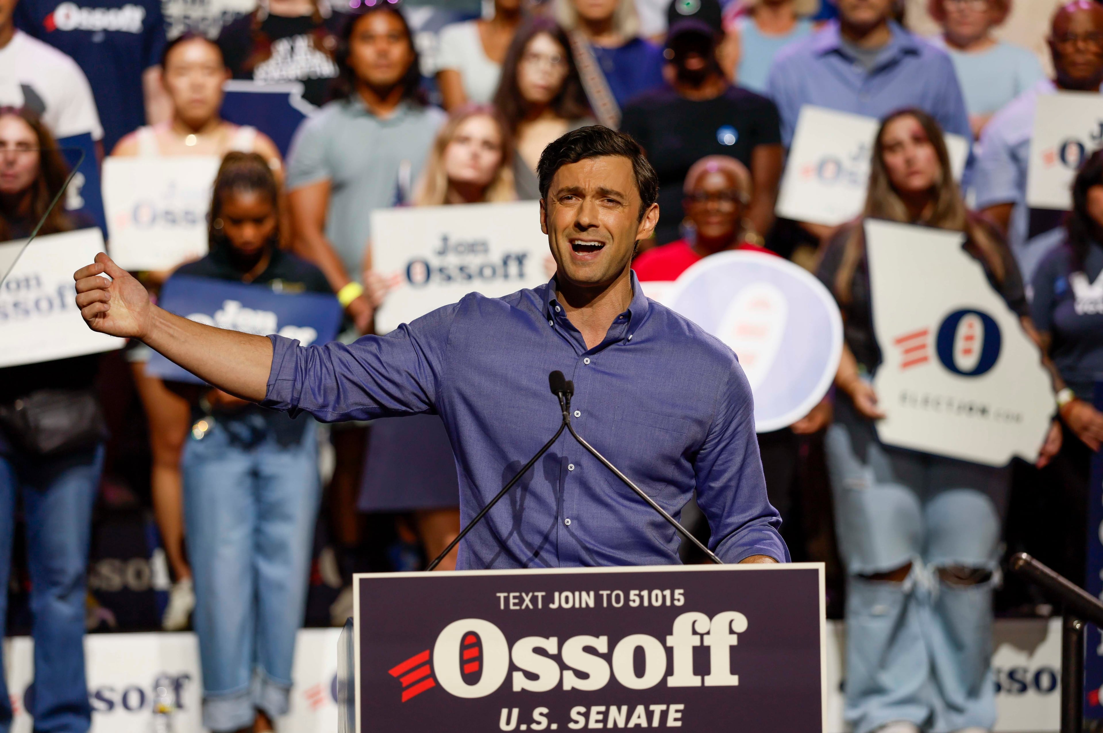 Jon Ossoff rally