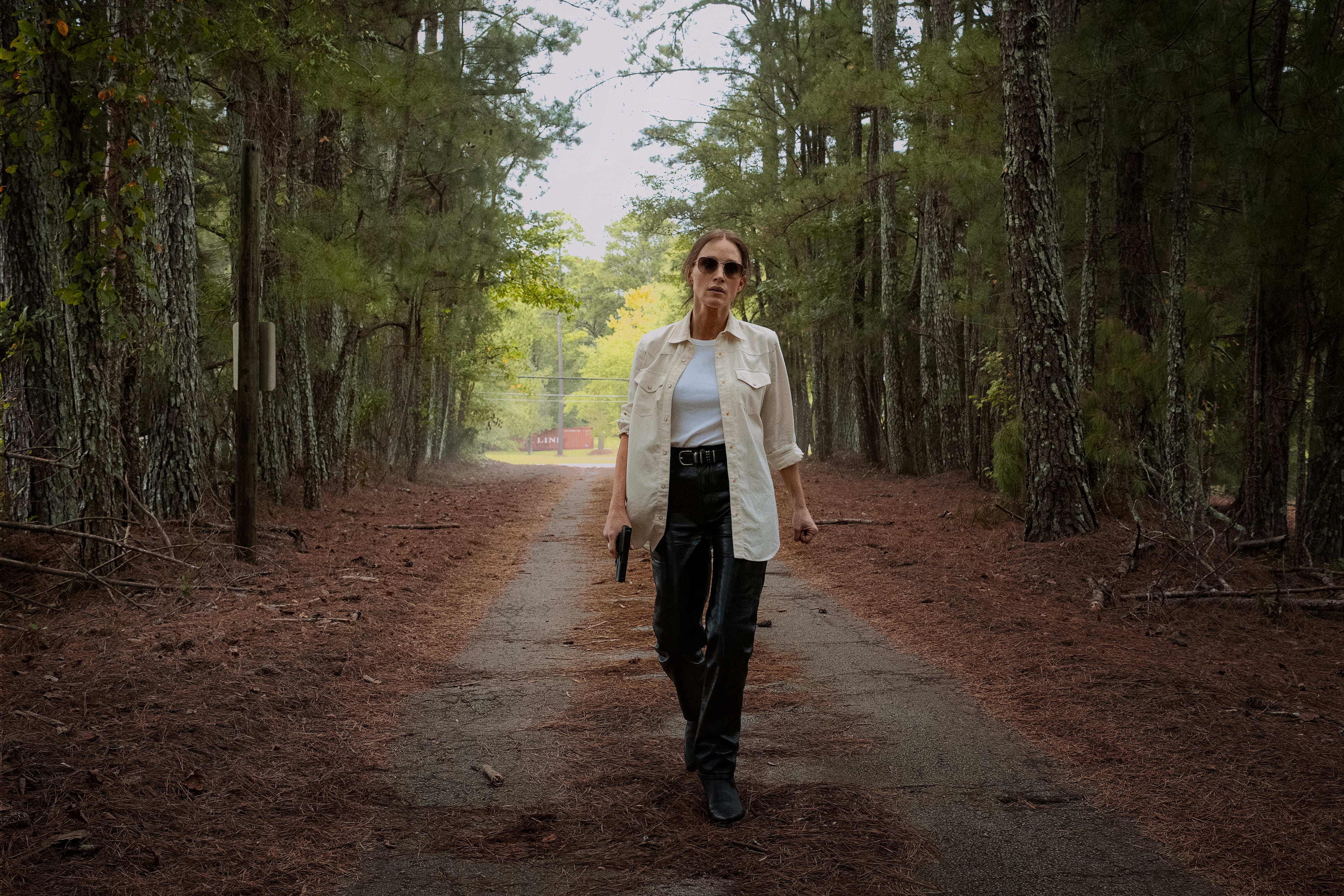Jessica Chastain as Misty Jones in Netflix's "Heartland." (Courtesy of Tina Rowden/Netflix)