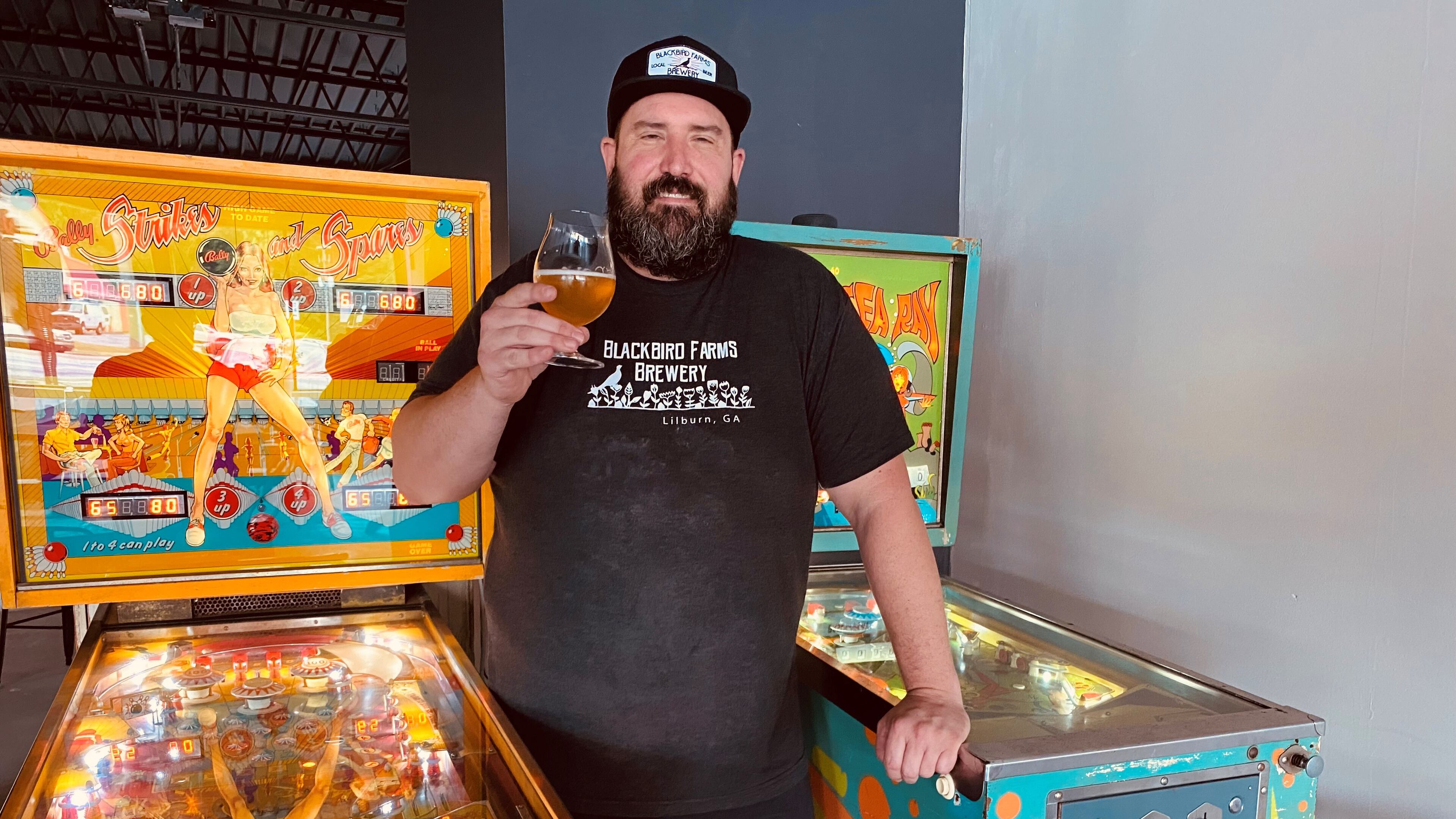 Matt Williams is the owner and brewmaster at Blackbird Farms Brewery in Lilburn. Bob Townsend for The Atlanta Journal-Constitution