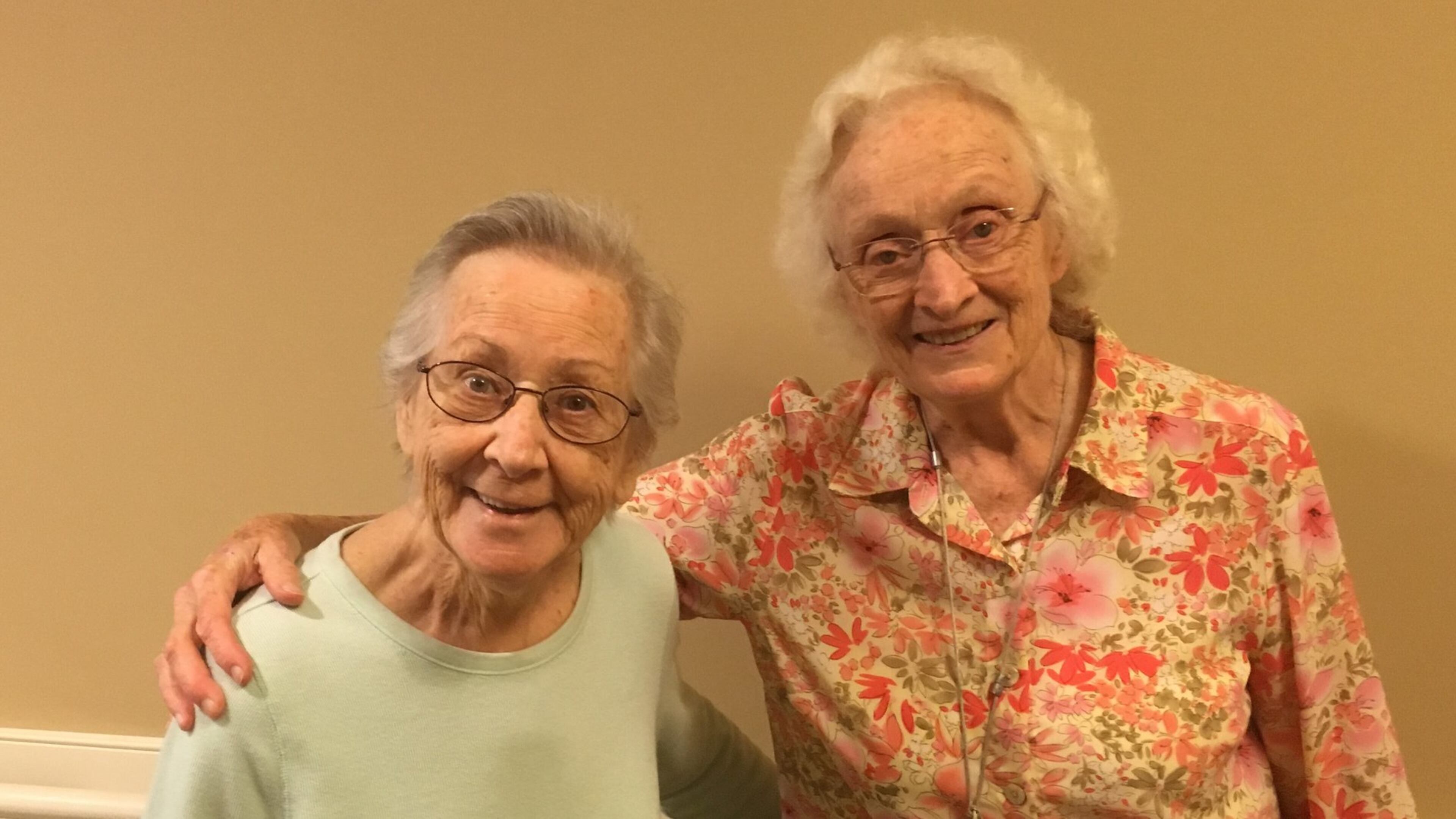 Eleanor Fredriksen (left) and her friend Mary Thompson of Peachtree City became an Internet sensation recently after being videotaped dancing to the popular hip-hop tune “Watch Me (Whip/Nae Nae)” by Silento. CONTRIBUTED