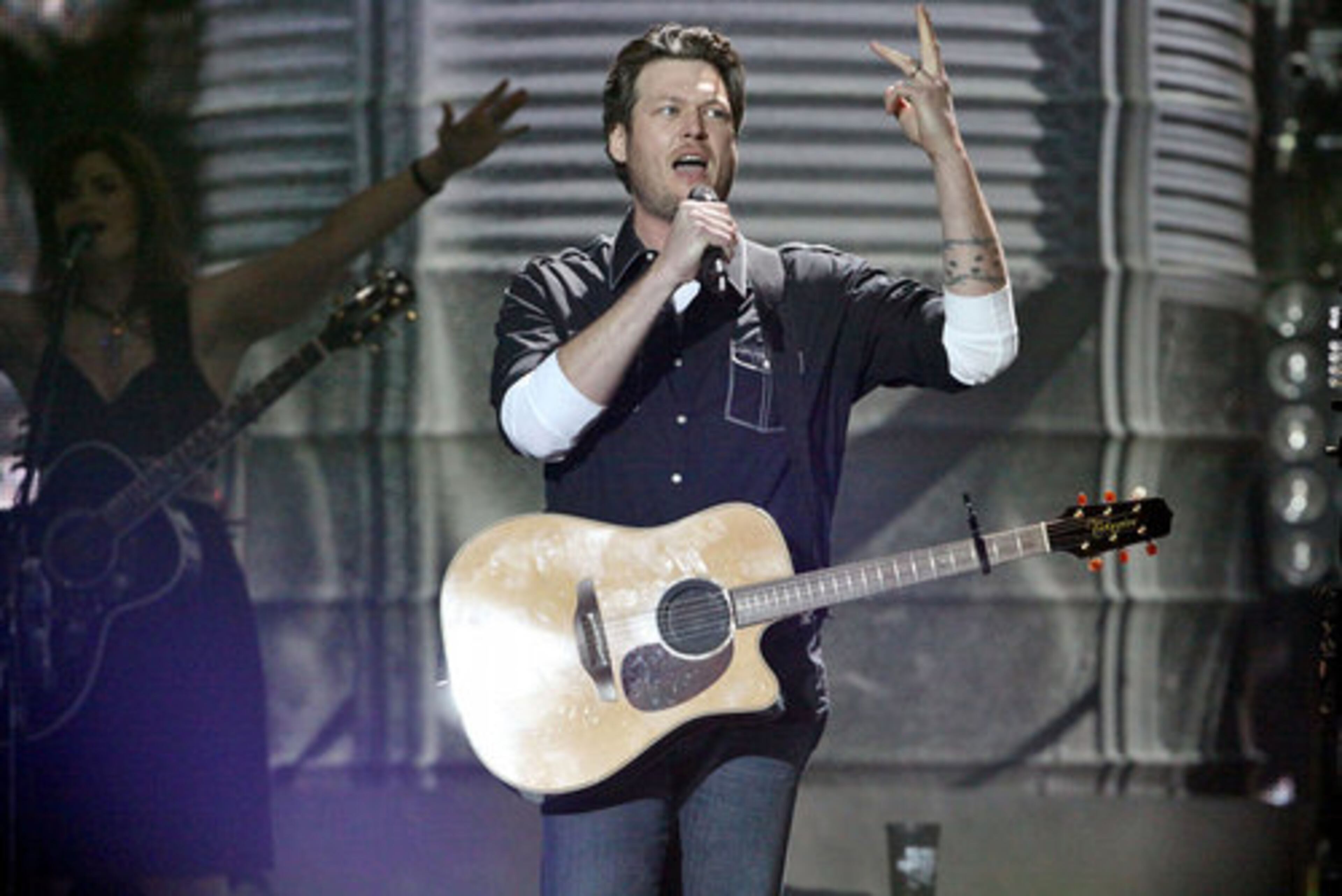 Shelton has had 10 songs reach Number One.