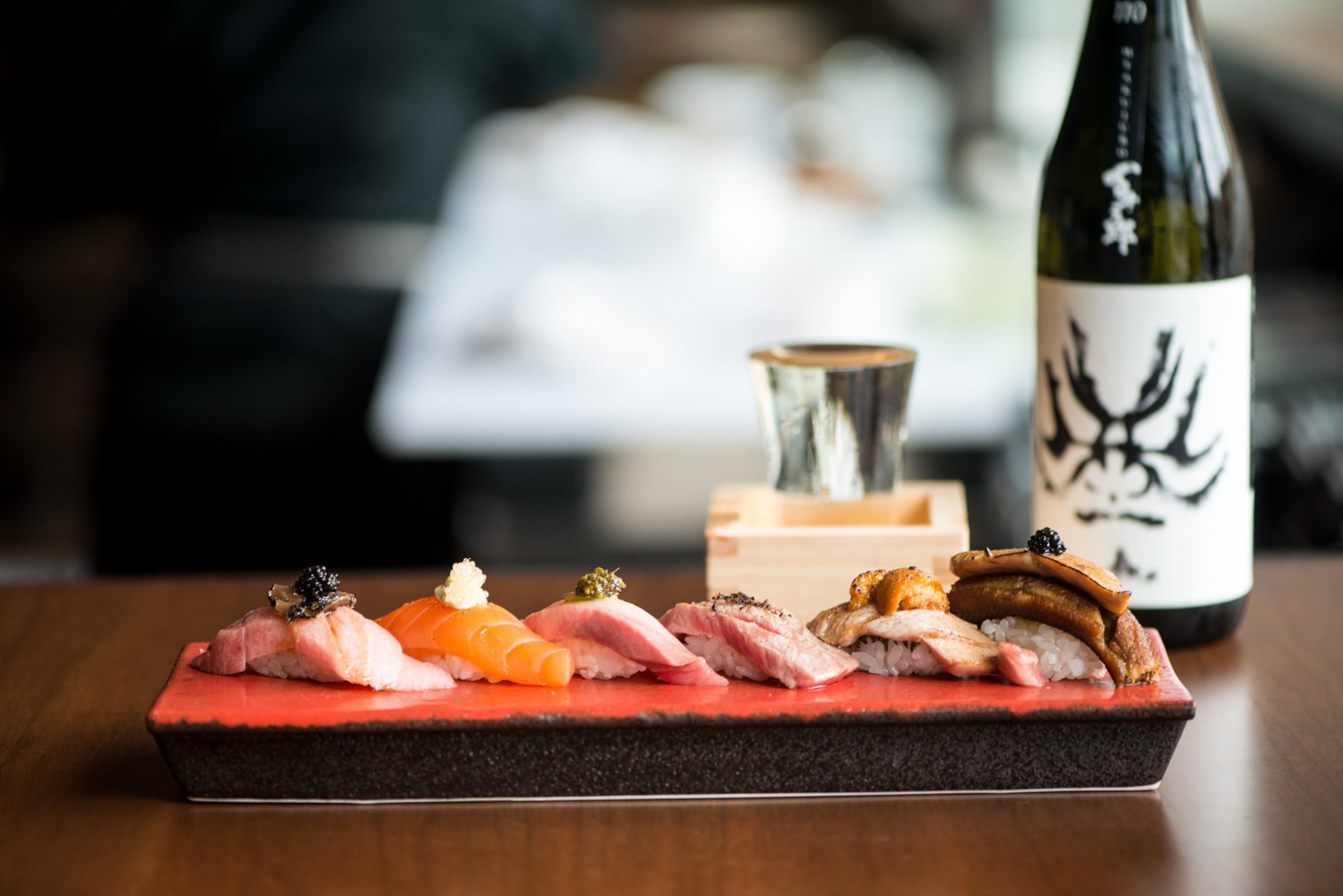 Contemporary Nigiri Sushi. Photo credit- Mia Yakel.