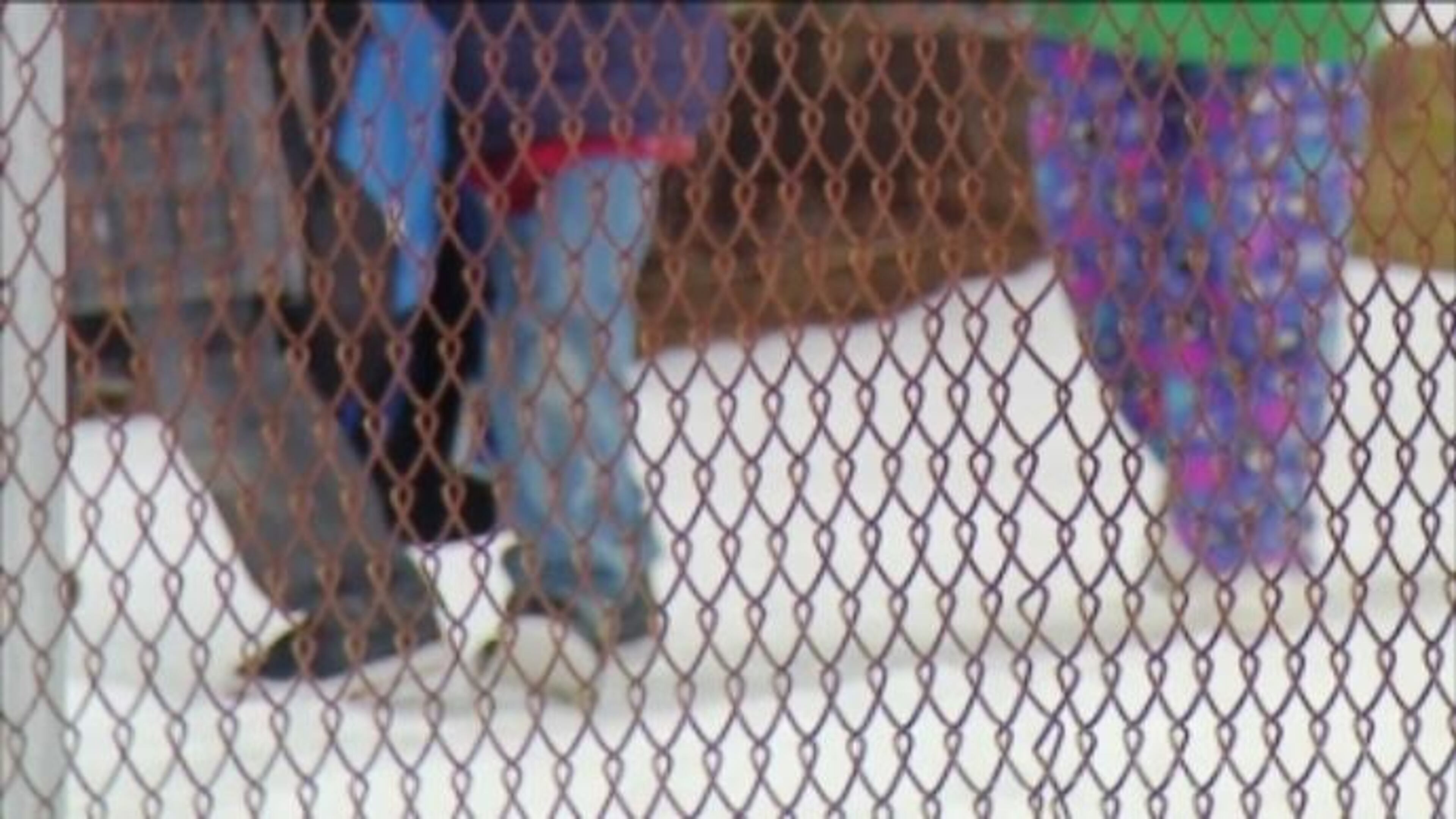 Students walking in snow