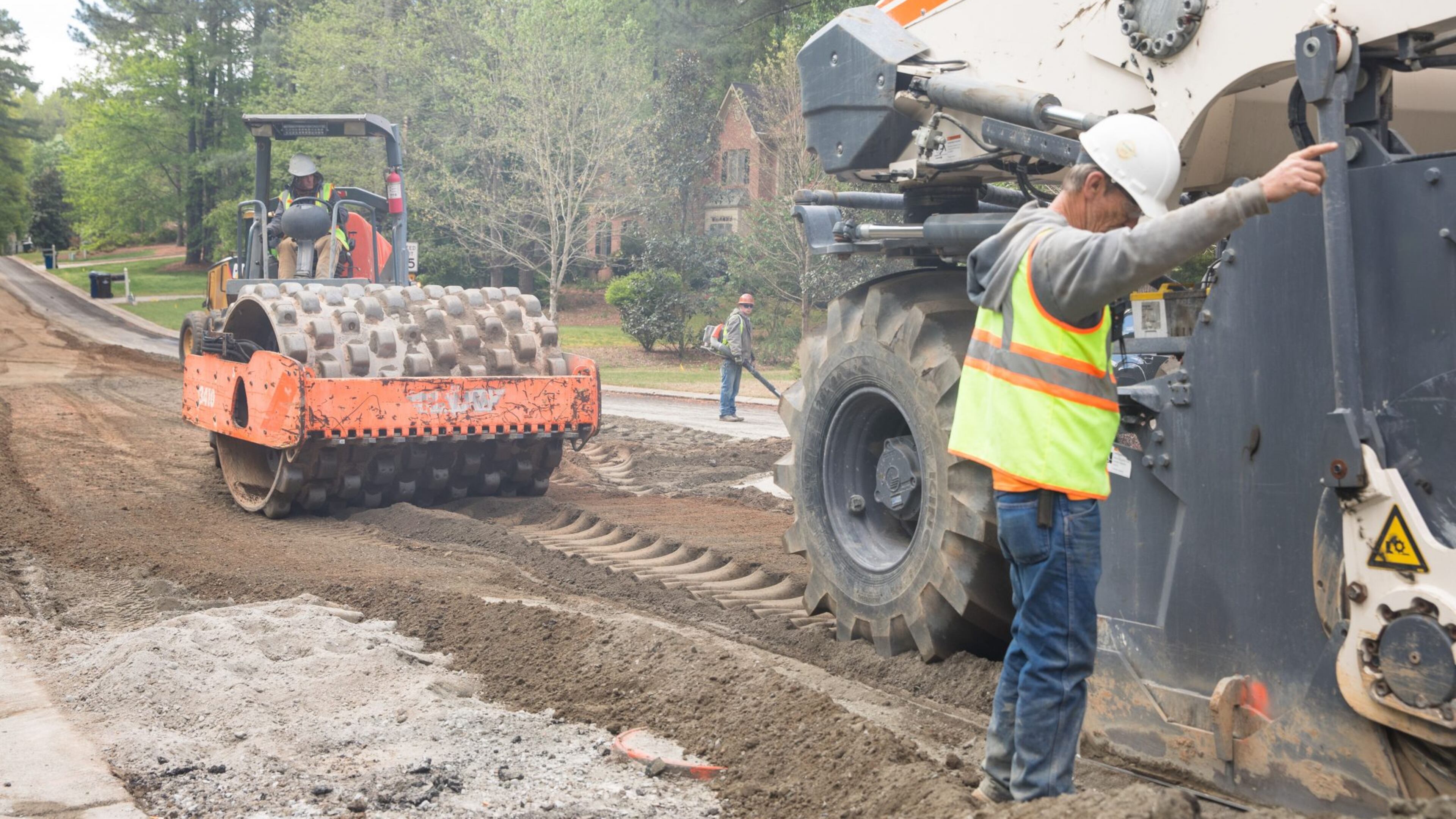 Duluth will use 2020 LMIG and 2017 SPLOST monies to fund full depth reclamation of a number of city streets. (Courtesy Atlanta Paving and Concrete Construction)