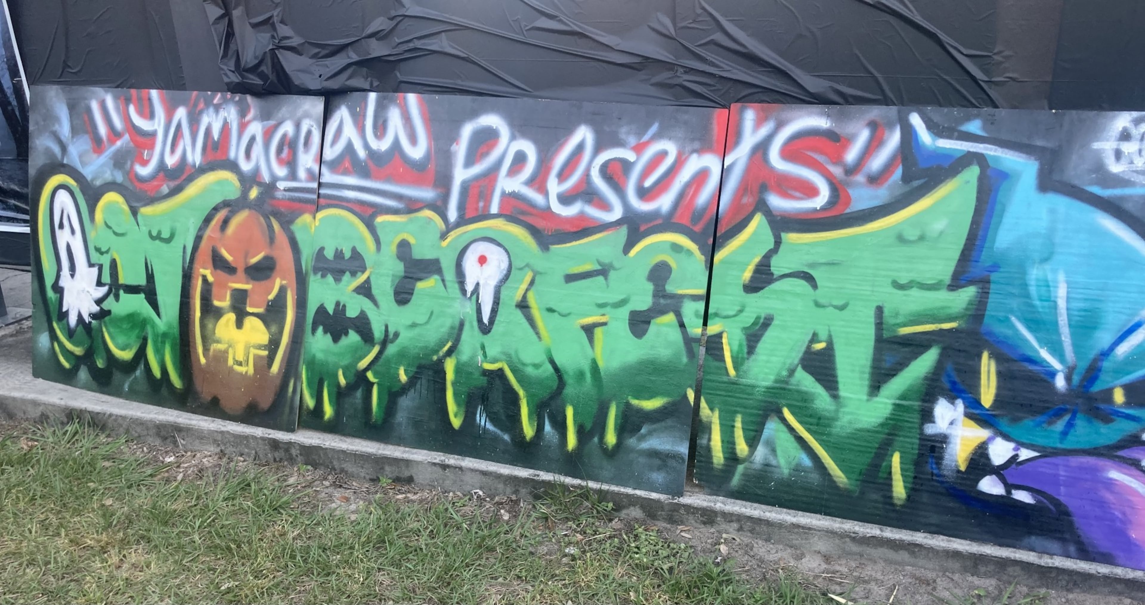 The Yamacraw Residents’ Council hosted a trick-or-treat party dubbed “Octoberfest” for neighborhood children on Friday, Oct. 31, 2025. (Adam Van Brimmer/AJC)