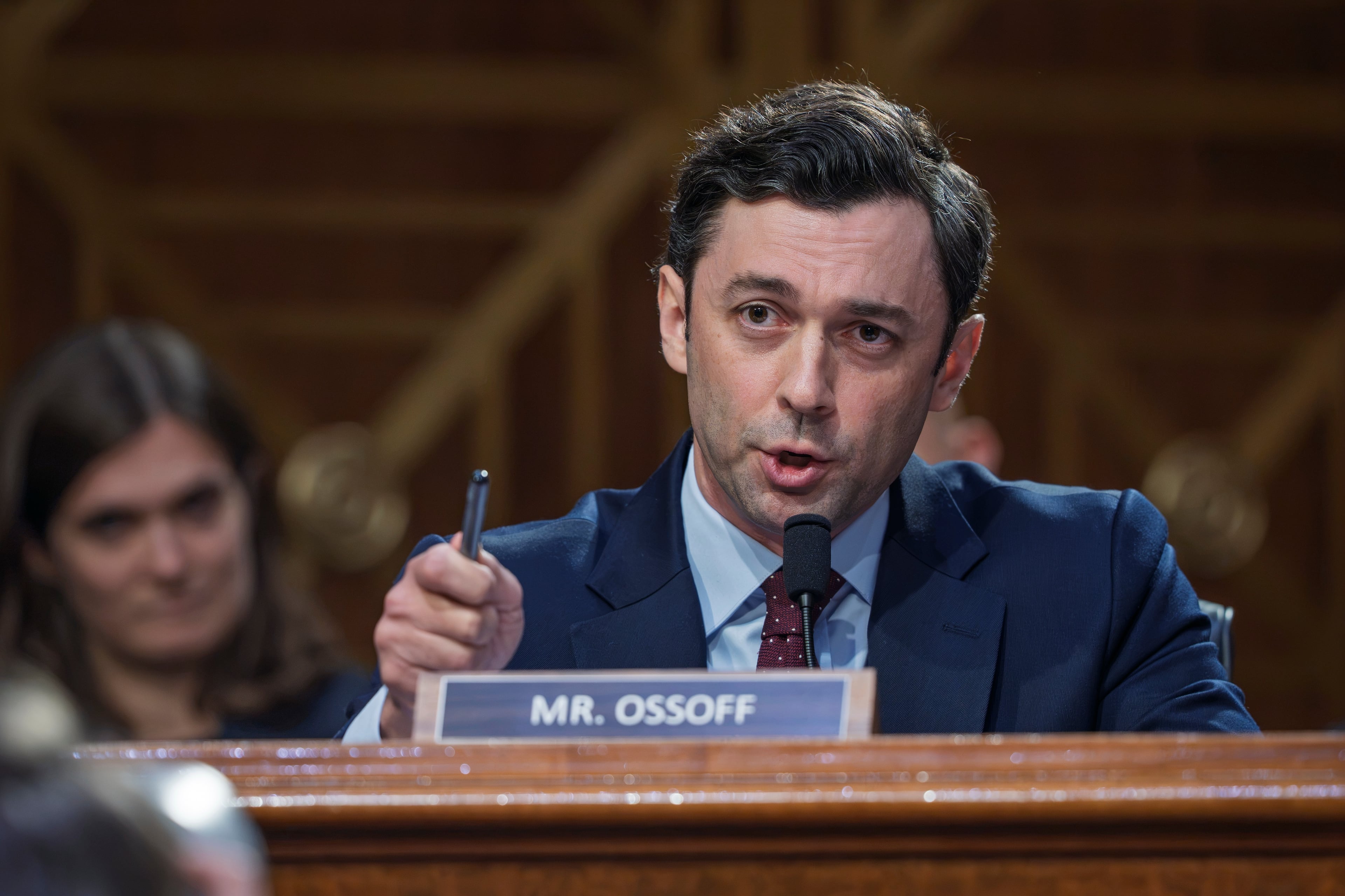 U.S. Sen. Jon Ossoff, seen here at the U.S. Capitol last week. (J. Scott Applewhite/AP)