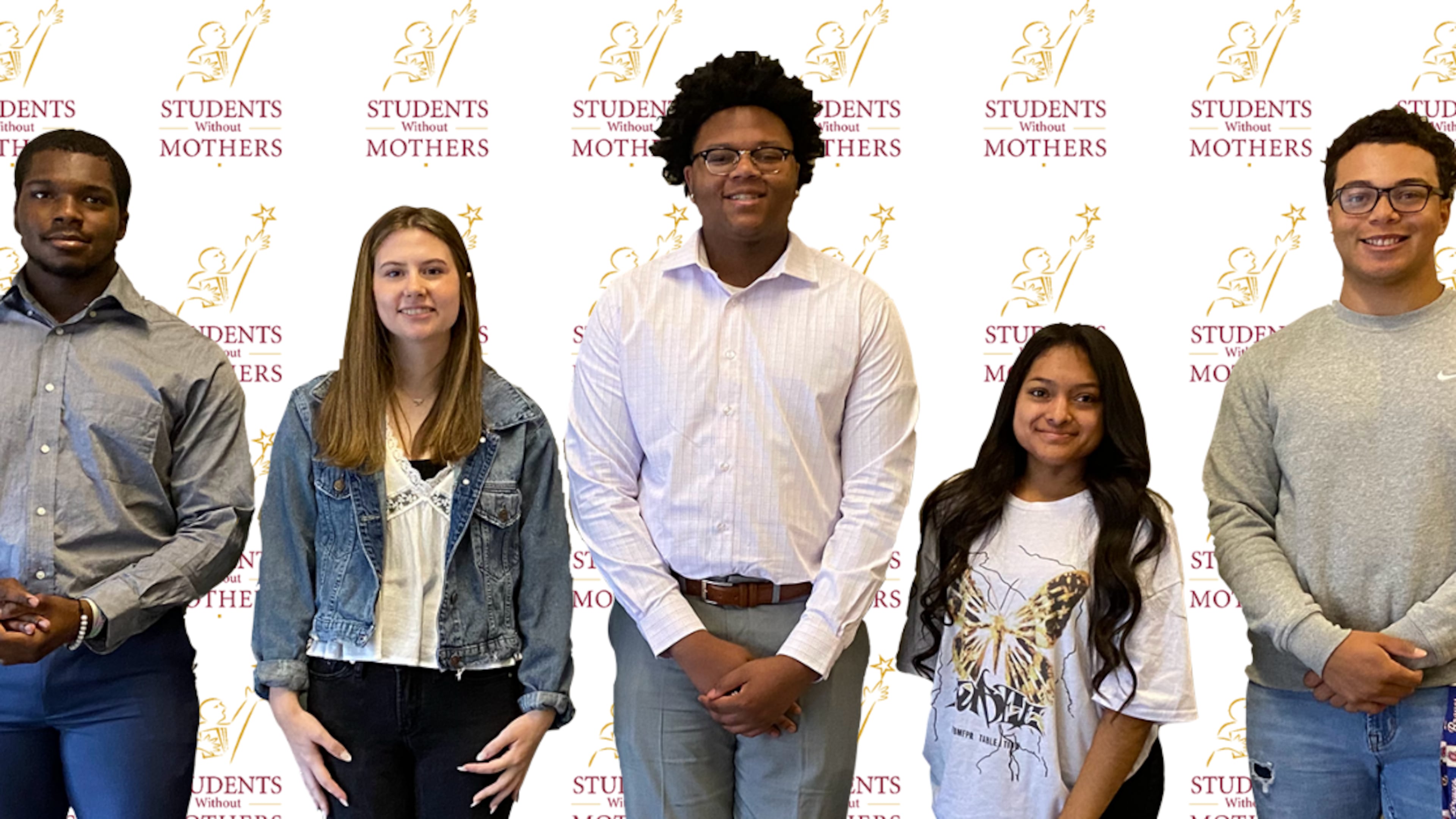 During this year's scholarship luncheon, the recipients spoke about being motivated to not only do what they set out to do for themselves but were also very encouraging to the incoming group of students. There was a lot of hope, motivation and excitement for the future. Pictured (left to right: Jacob Brown (Brookwood HS); Kelley King (East Coweta HS); Kameron Expose (Stephenson HS); Marillyn Olvera (Campbell HS); Pattrick Drummonds (South Gwinnett HS). Not pictured, Lisa Lewis (Westlake HS).
