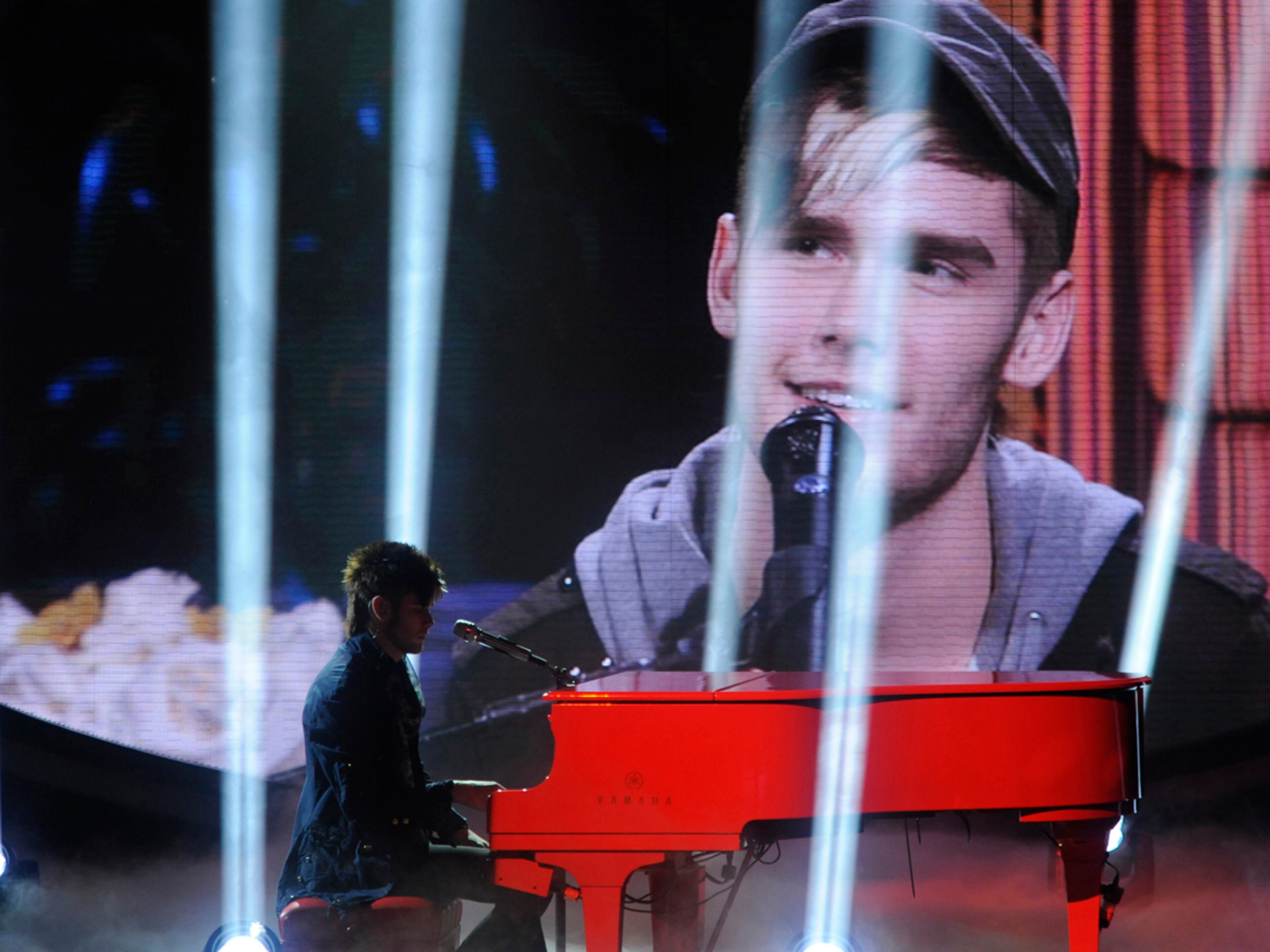 AMERICAN IDOL: Colton Dixon performs in front of the Judges on AMERICAN IDOL airing Wednesday, March 21 (8:00-10:00 PM ET/PT) on FOX. CR: Michael Becker / FOX.