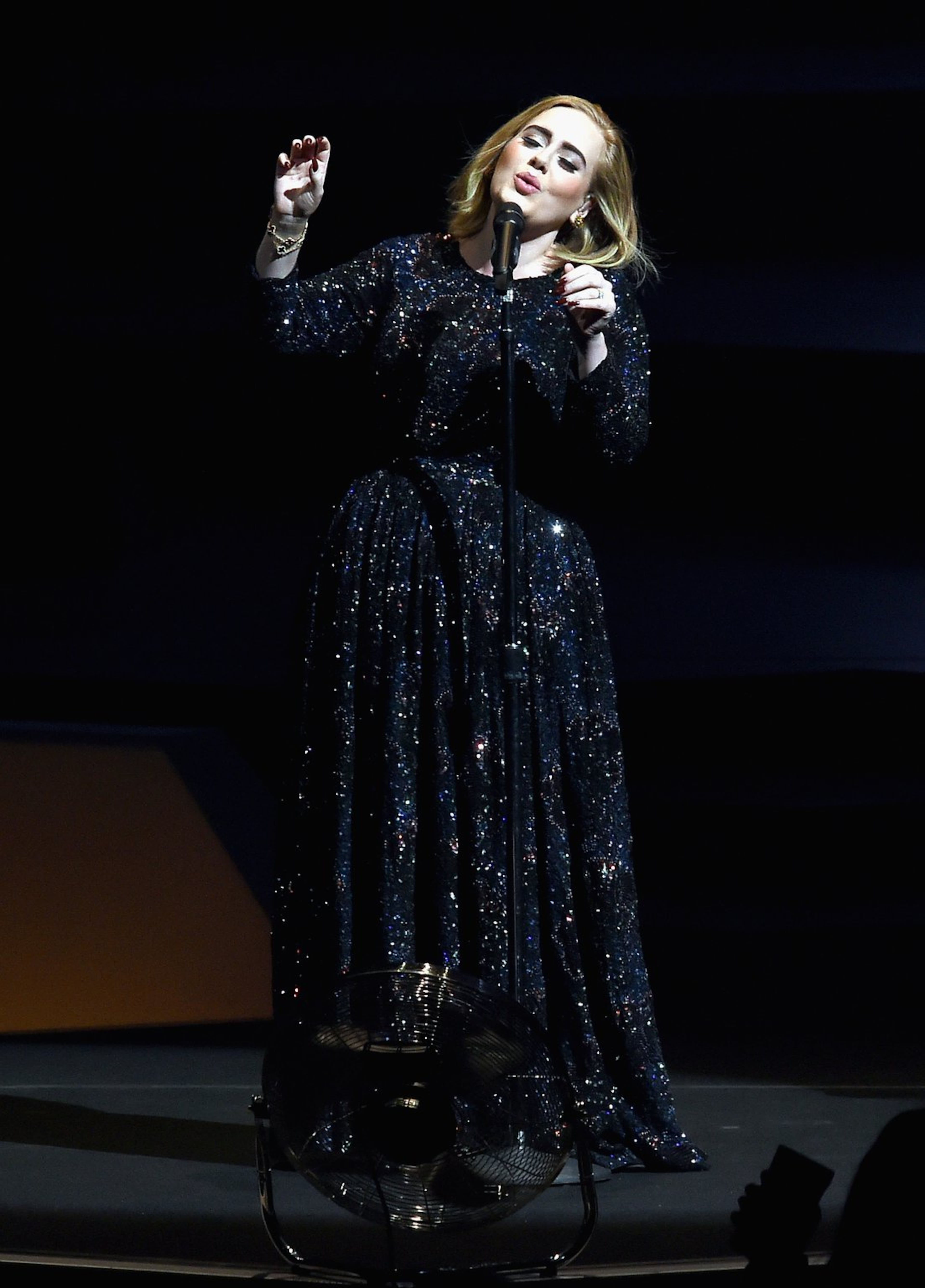 Adele is up for five awards -three in the top categories. Photo: Getty Images