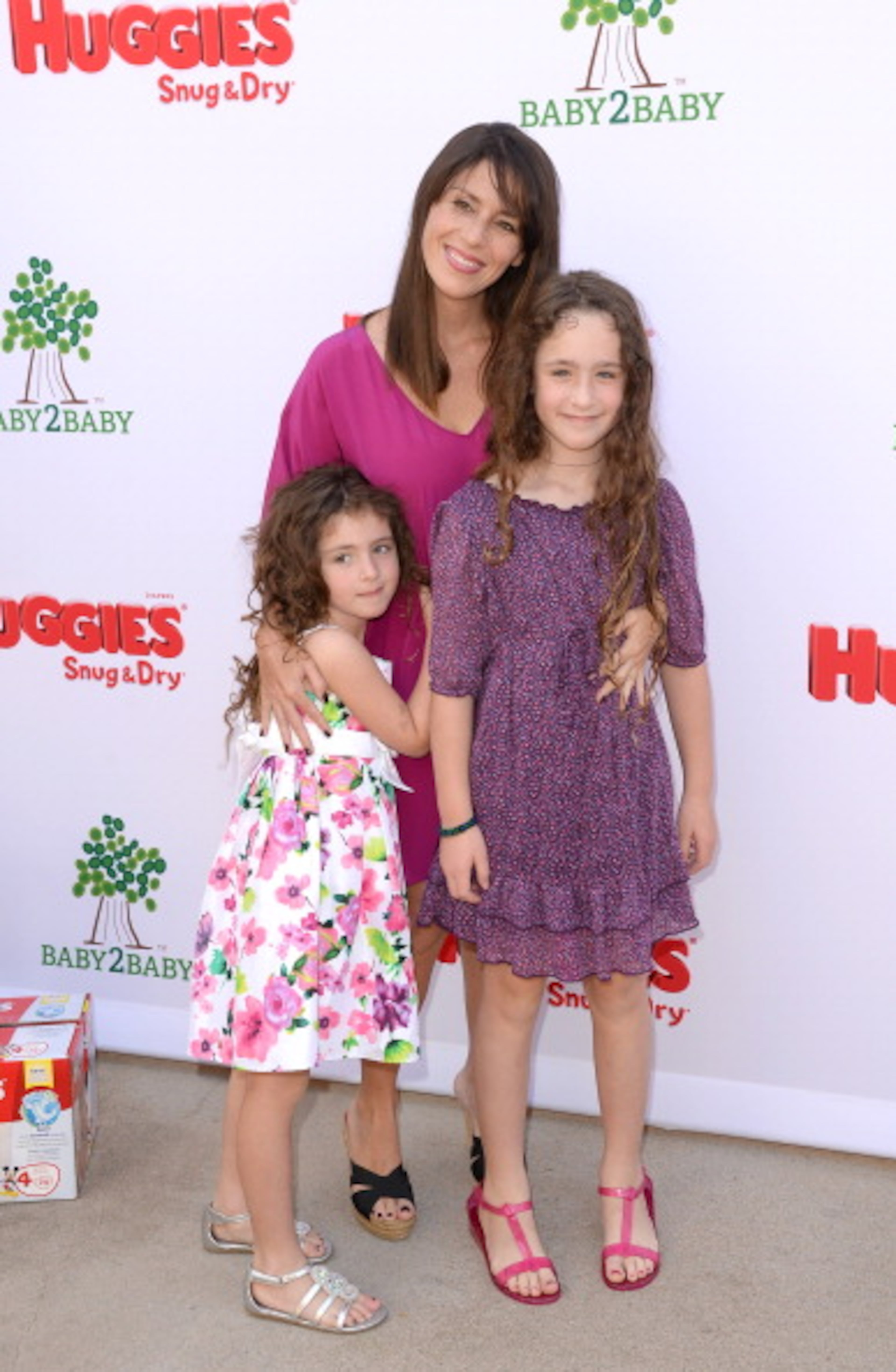 LOS ANGELES, CA - APRIL 27: Actress Soleil Moon Frye and daughters Poet Sienna Rose Goldberg (R) and Jagger Joseph Blue Goldberg (L) attends the Huggies Snug & Dry and Baby2Baby Mother's Day Garden Party held on April 27, 2013 in Los Angeles, California. (Photo by Jason Merritt/Getty Images for Baby2Baby)