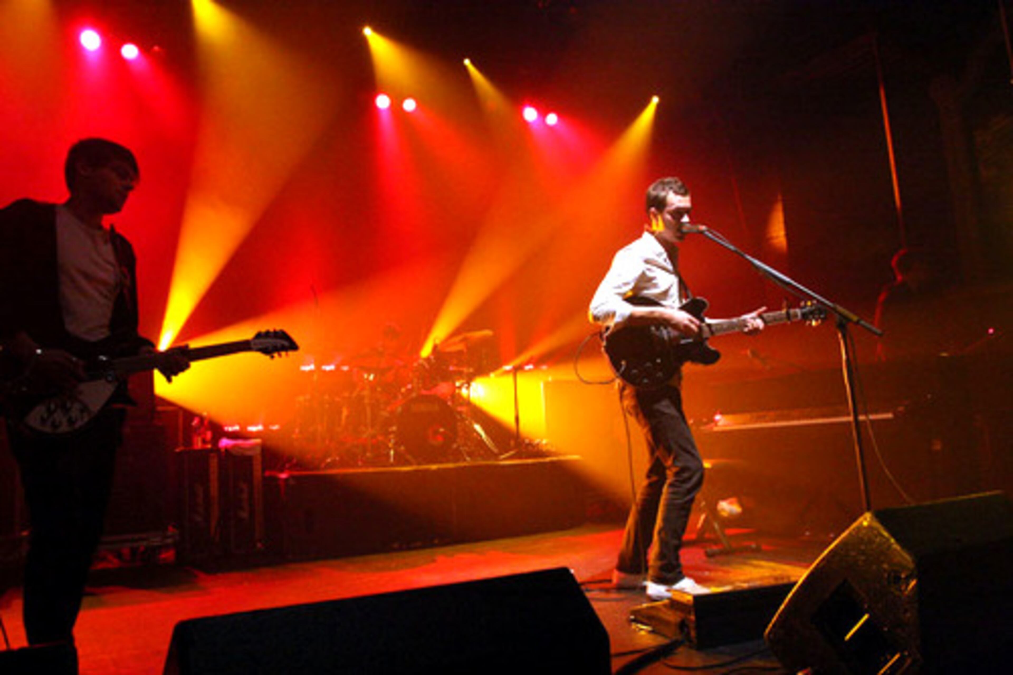 Buckhead's Roxy Theatre hosted a night of quality indie rock featuring the Editors (pictured), Hot Hot Heat and Louis XIV Friday night.