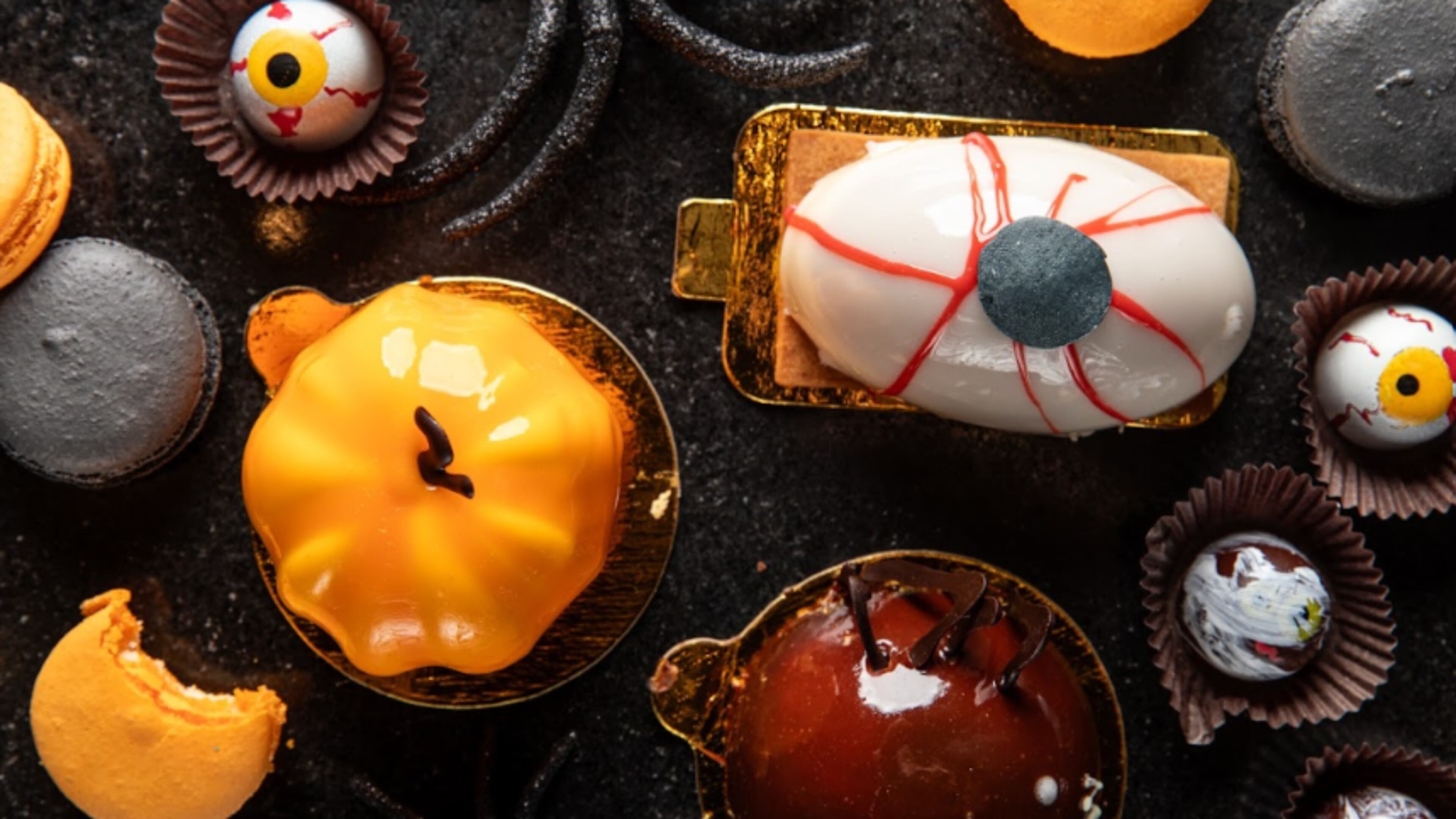 Halloween-themed pastries from Saint Germain. / Courtesy of Saint Germain