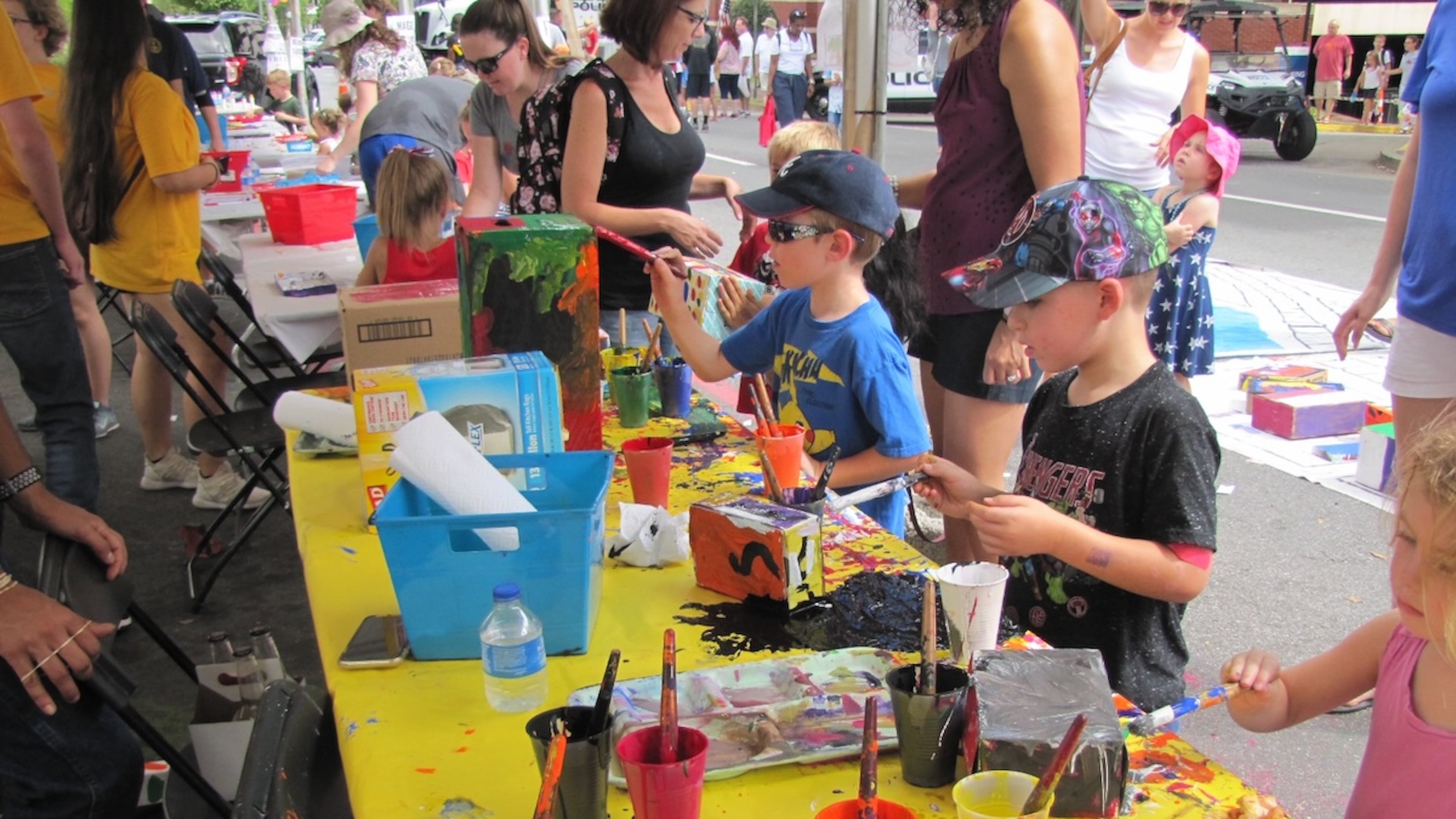 Marietta’s annual Art in the Park festival will feature paintings, photography, pottery and sculpture, plus special creative activities for children. Courtesy of Marietta Art in the Park