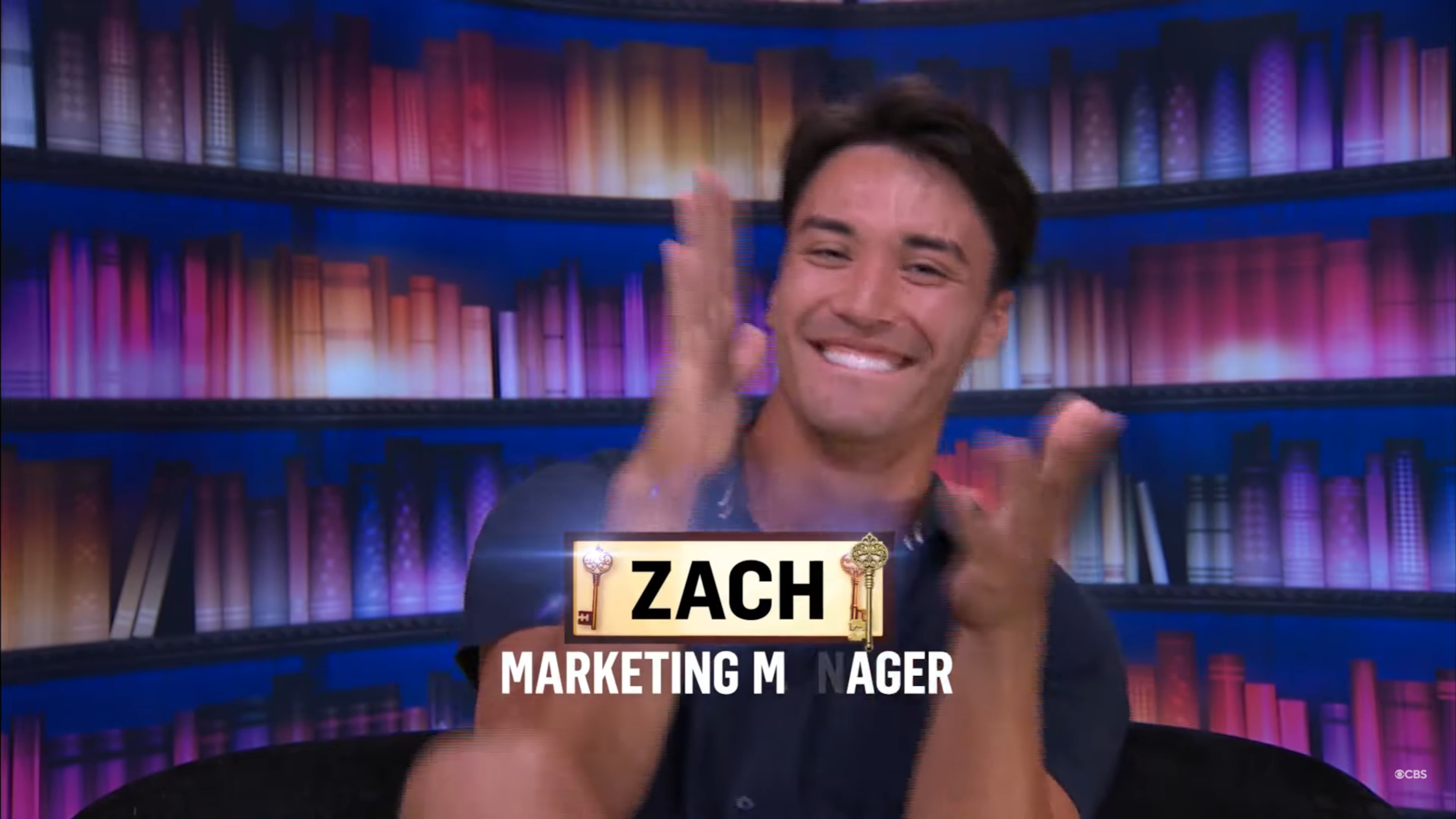 Season 27 "Big Brother" contestant Zach Cornell is an Atlanta native who briefly played with the Washington Nationals as a Major League Baseball player. He is now a marketing manager, as seen in this screenshot.