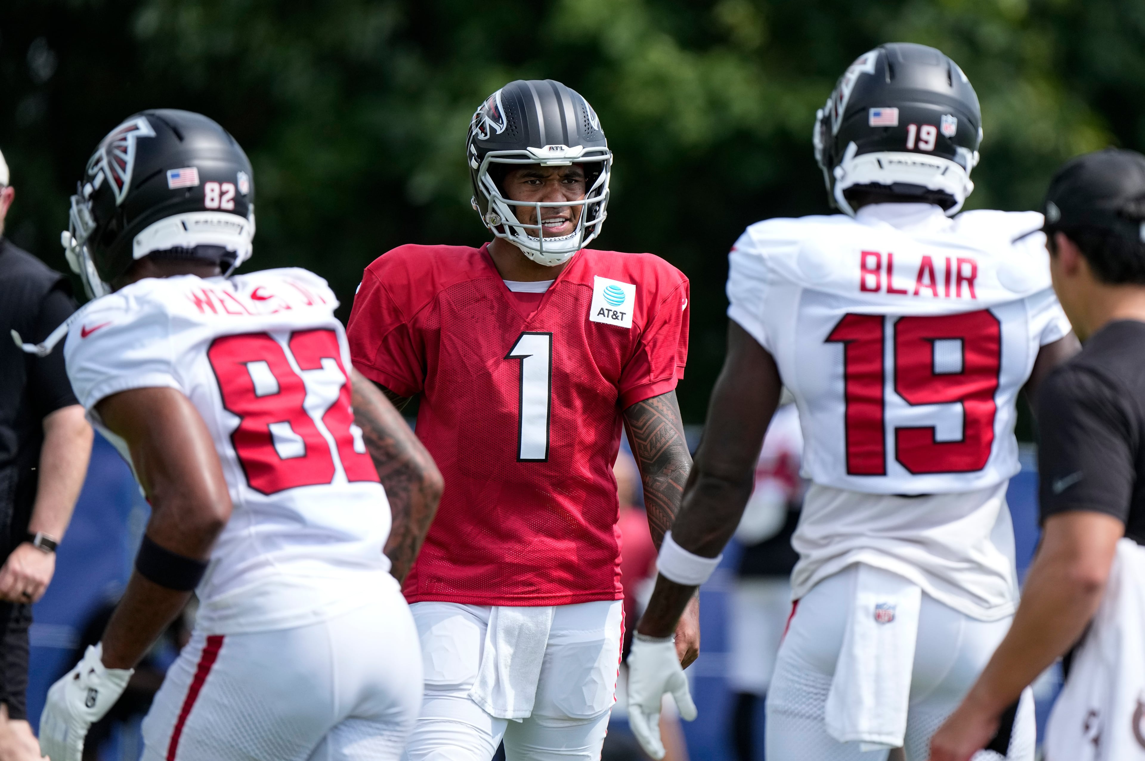 Falcons Colts Camp Football