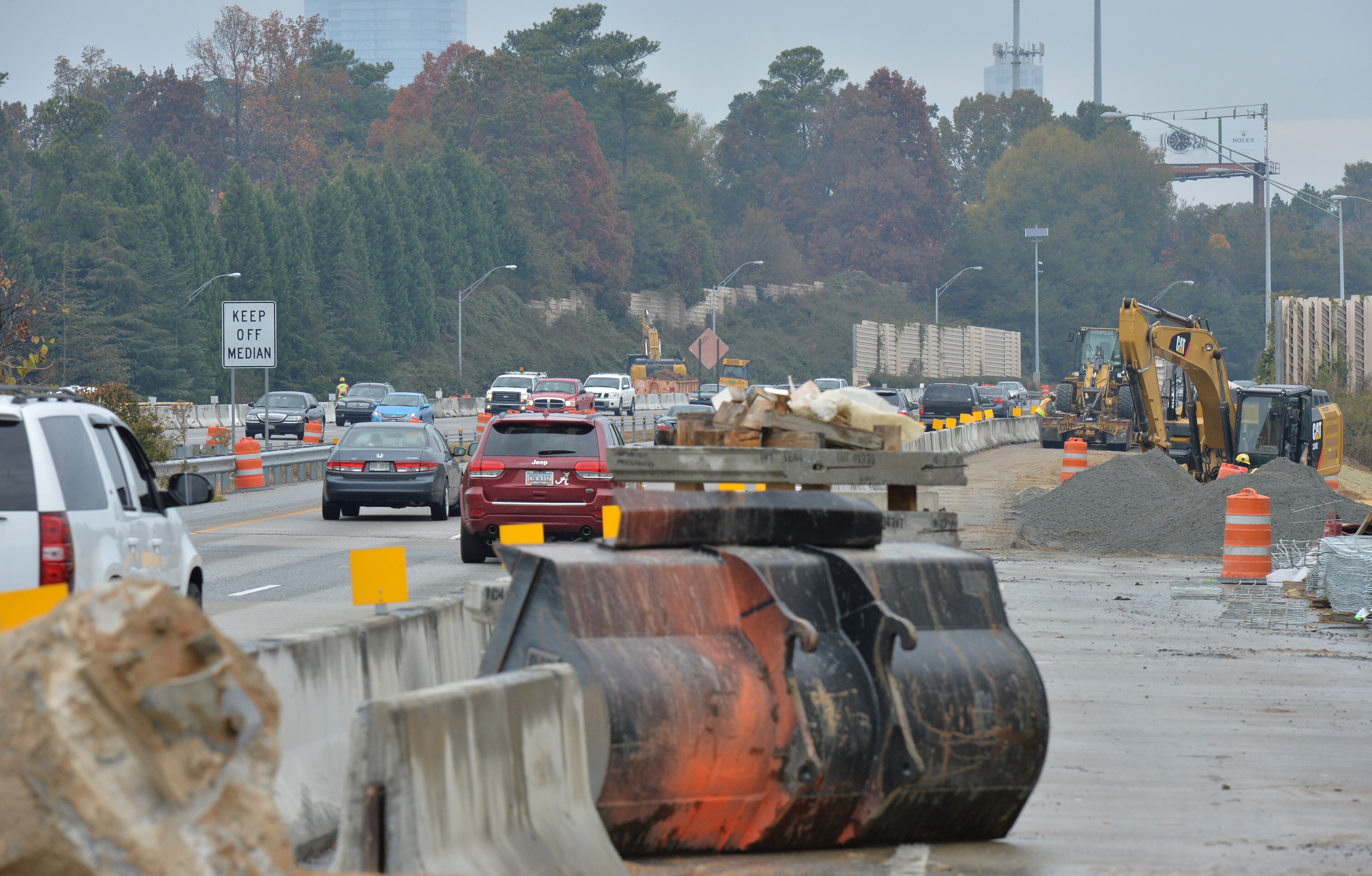When the interchange project is completed in January, motorists will be able to go directly from Ga. 400 southbound to I-85 northbound and from I-85 southbound to Ga. 400 northbound.