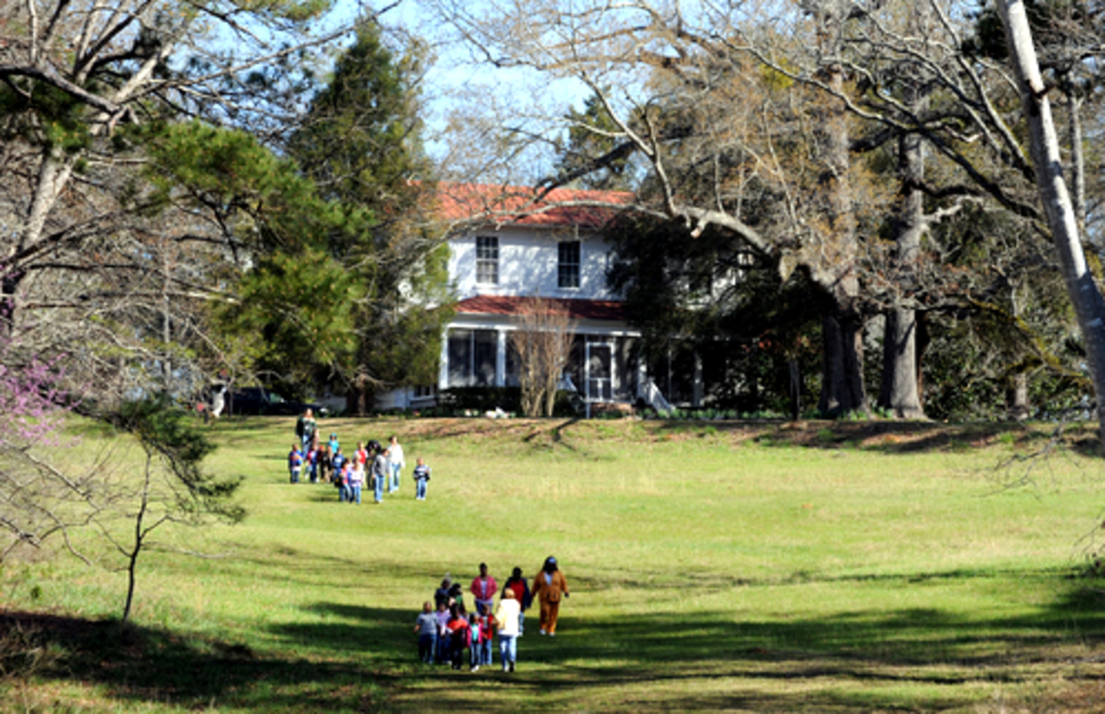 Andalusia, the Milledgeville farm where Flannery O'Connor wrote most of her books, is preserved as a museum.