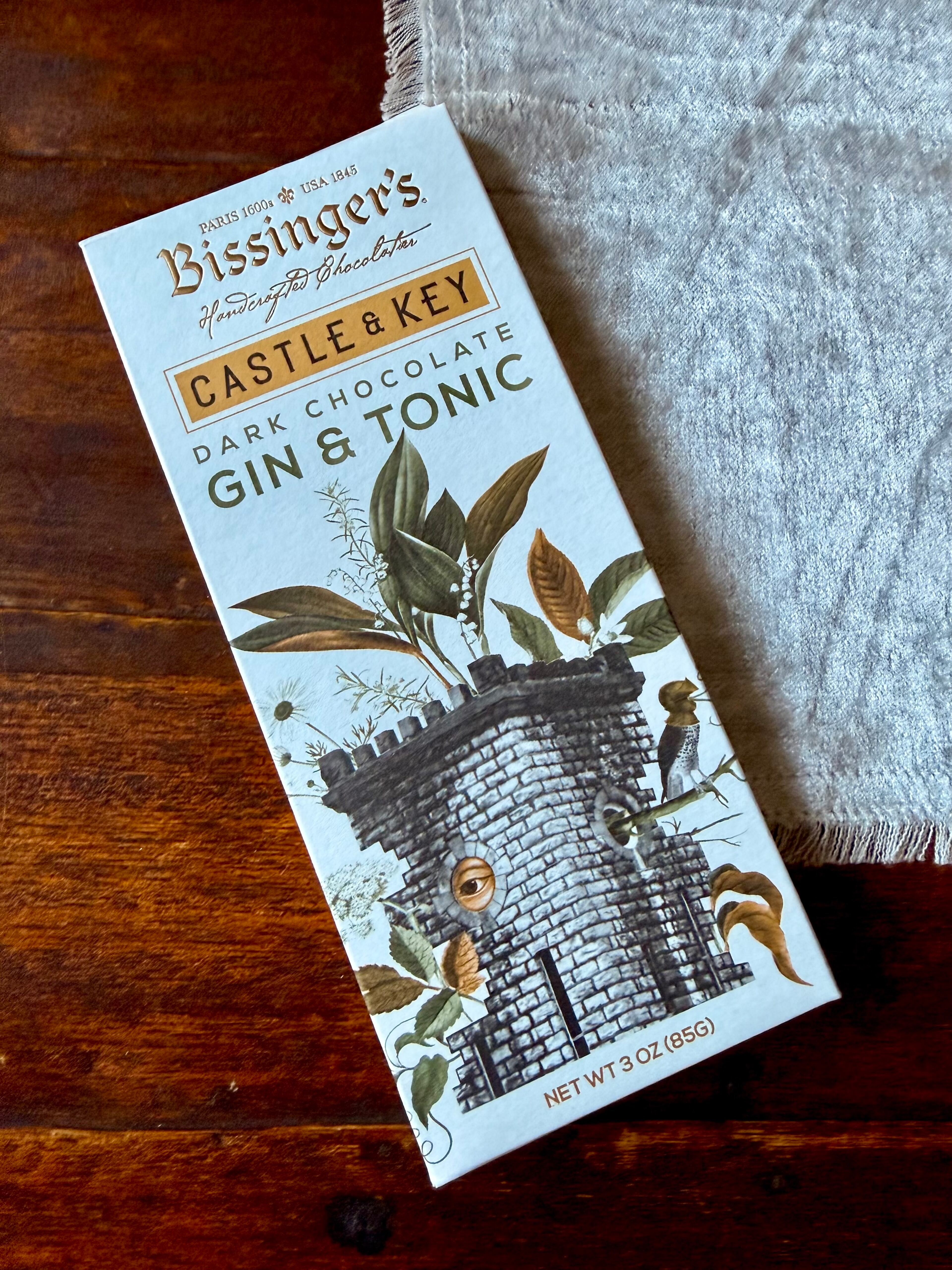 With botanical notes from Castle & Key Gin and high-quality dark chocolate, Bissinger's Gin and Tonic bar is one to savor. (Angela Hansberger for the AJC)