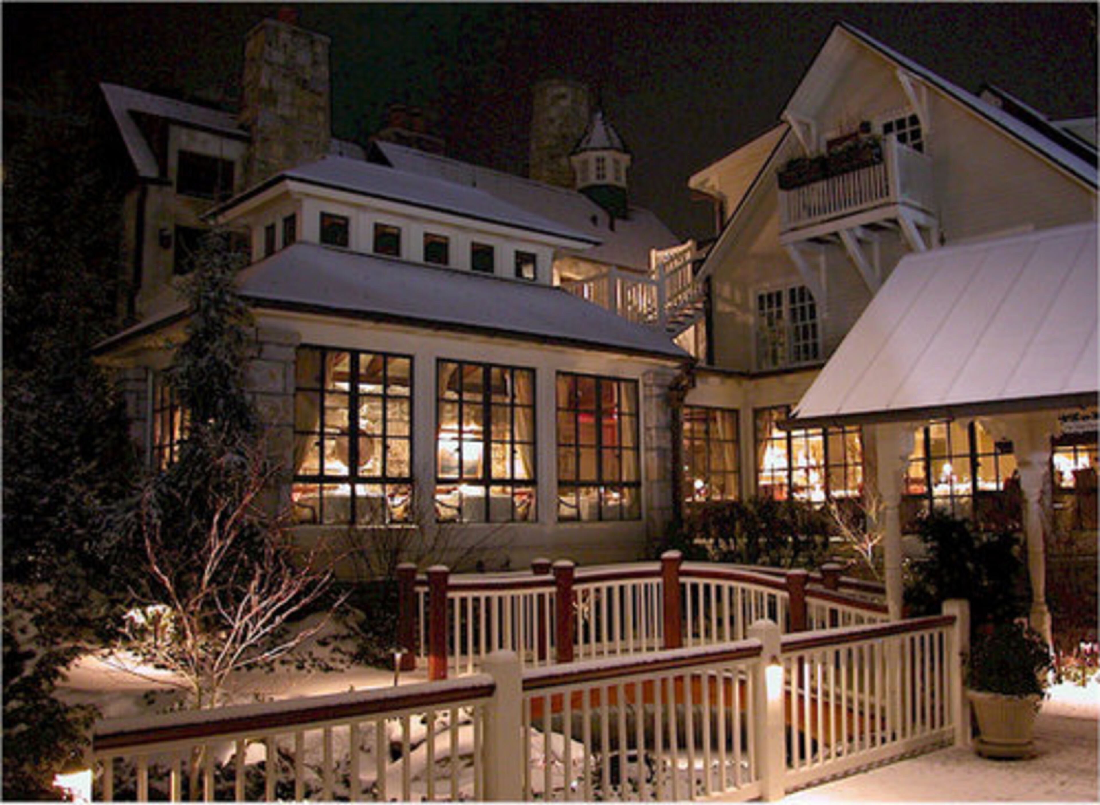 OLD EDWARDS INN & SPA, Highlands, N.C.: The traditional European look dates to its inception in the late 1800s. Accommodations range from historic inn rooms to multiroom suites and rustic lodges. The owners finished a $65 million renovation in 2009. The Old Edwards spa was voted No. 1 in North America this year by Conde Nast Traveler magazine. Every Saturday through Christmas, there are free wine tastings, with the sommelier dressed a la Charles Dickens. Elf Tuck-In are available for the kids.