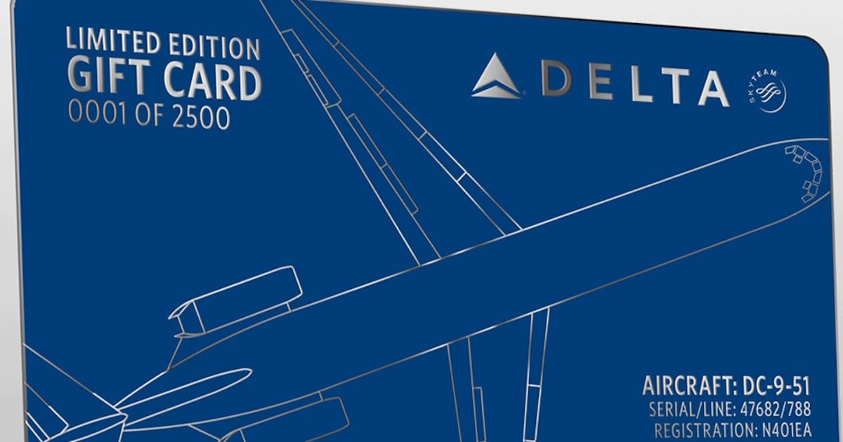 limited edition gift card Retold E-Gift Our gift cards have no additional processing fees. Delta selling gift cards made