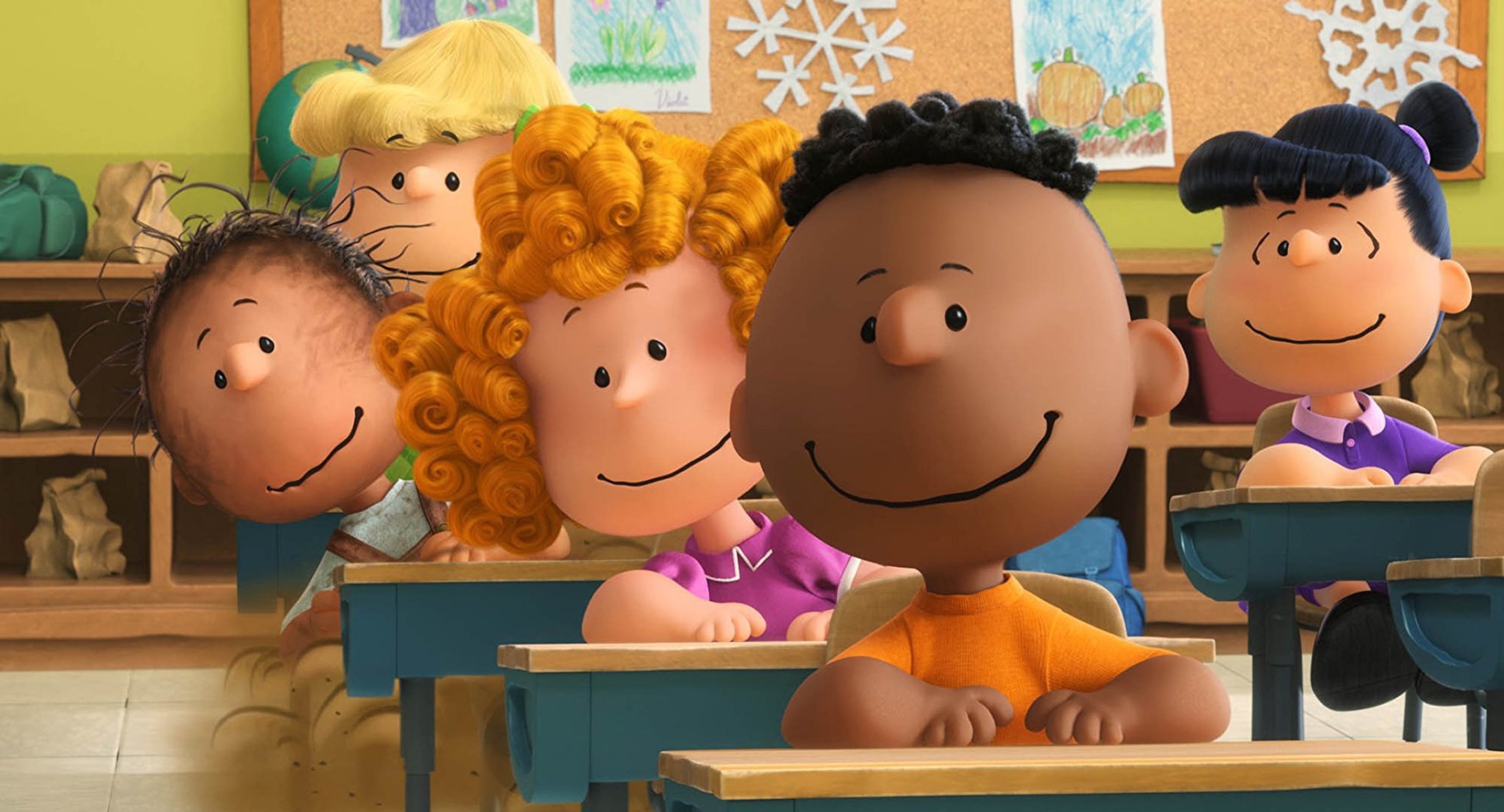 Franklin and friends in “The Peanuts Movie,” based on characters created by Charles Schulz. (20th Century Fox)