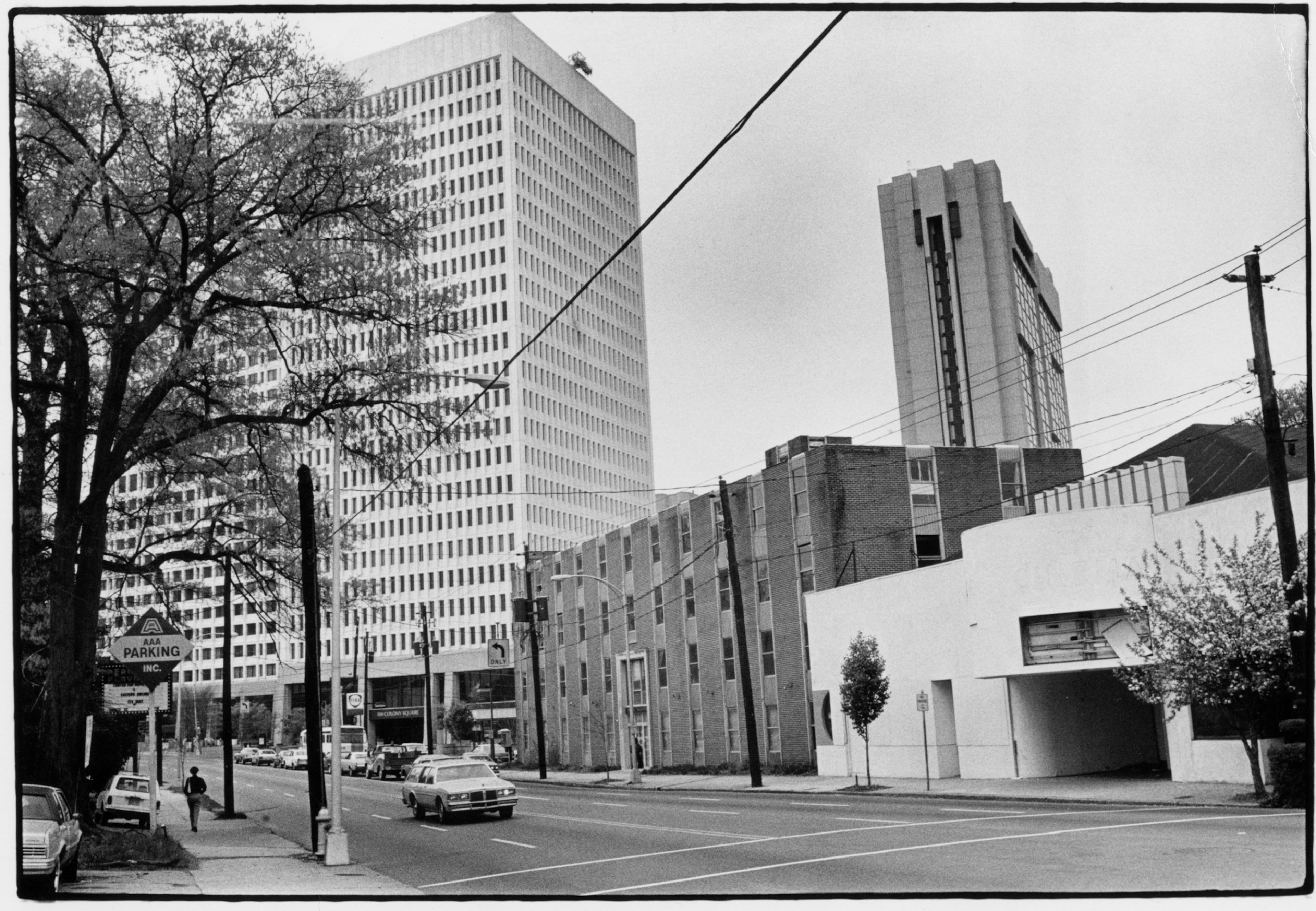 By 1982, Colony Square had high rise company as the Midtown area continued growing and expanding. | READ THE STORY