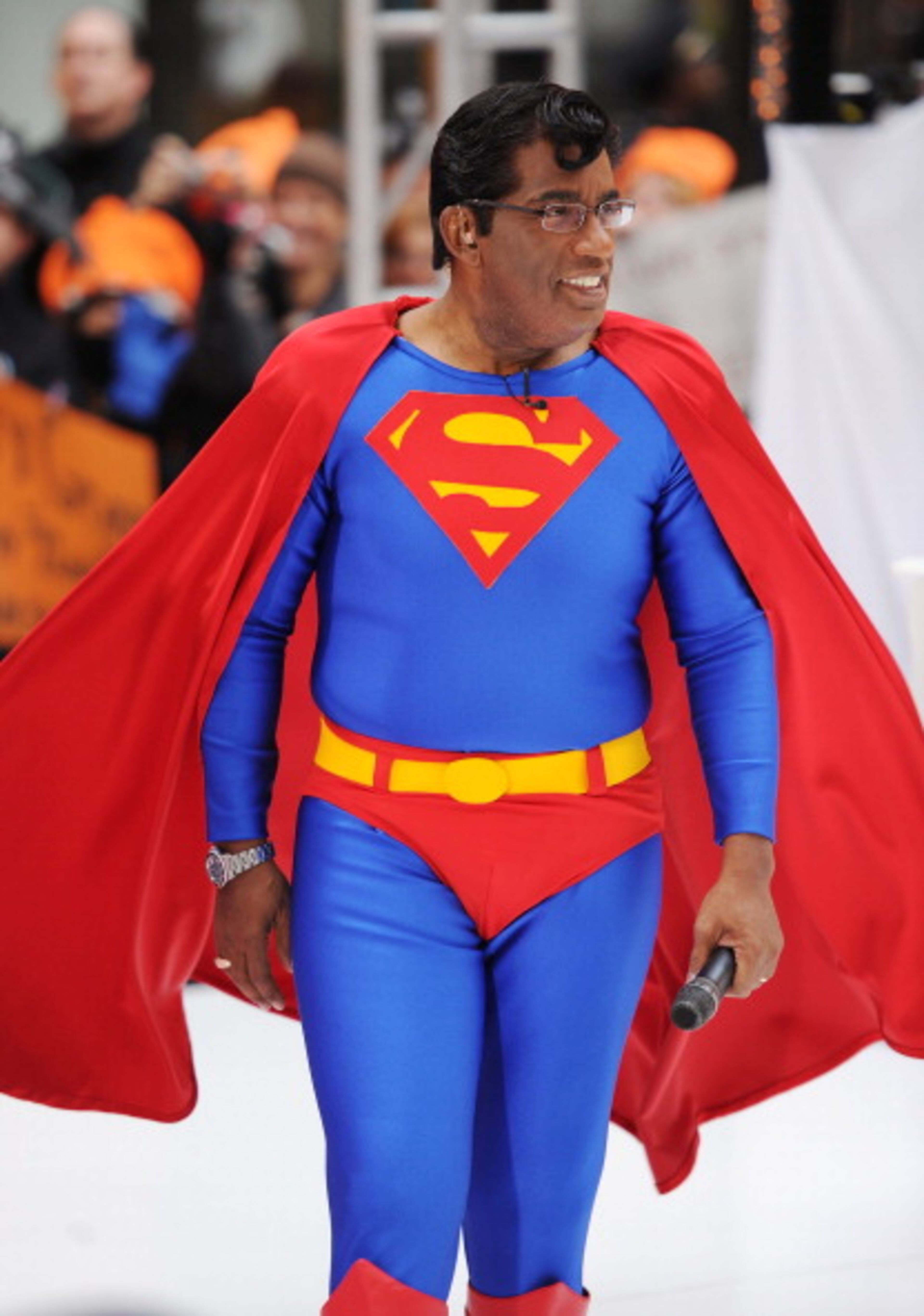 "Today" show co-host Al Roker appears on NBC's "Today" Halloween episode at Rockefeller Plaza on October 29, 2010 in New York City. (Photo by Stephen Lovekin/Getty Images)