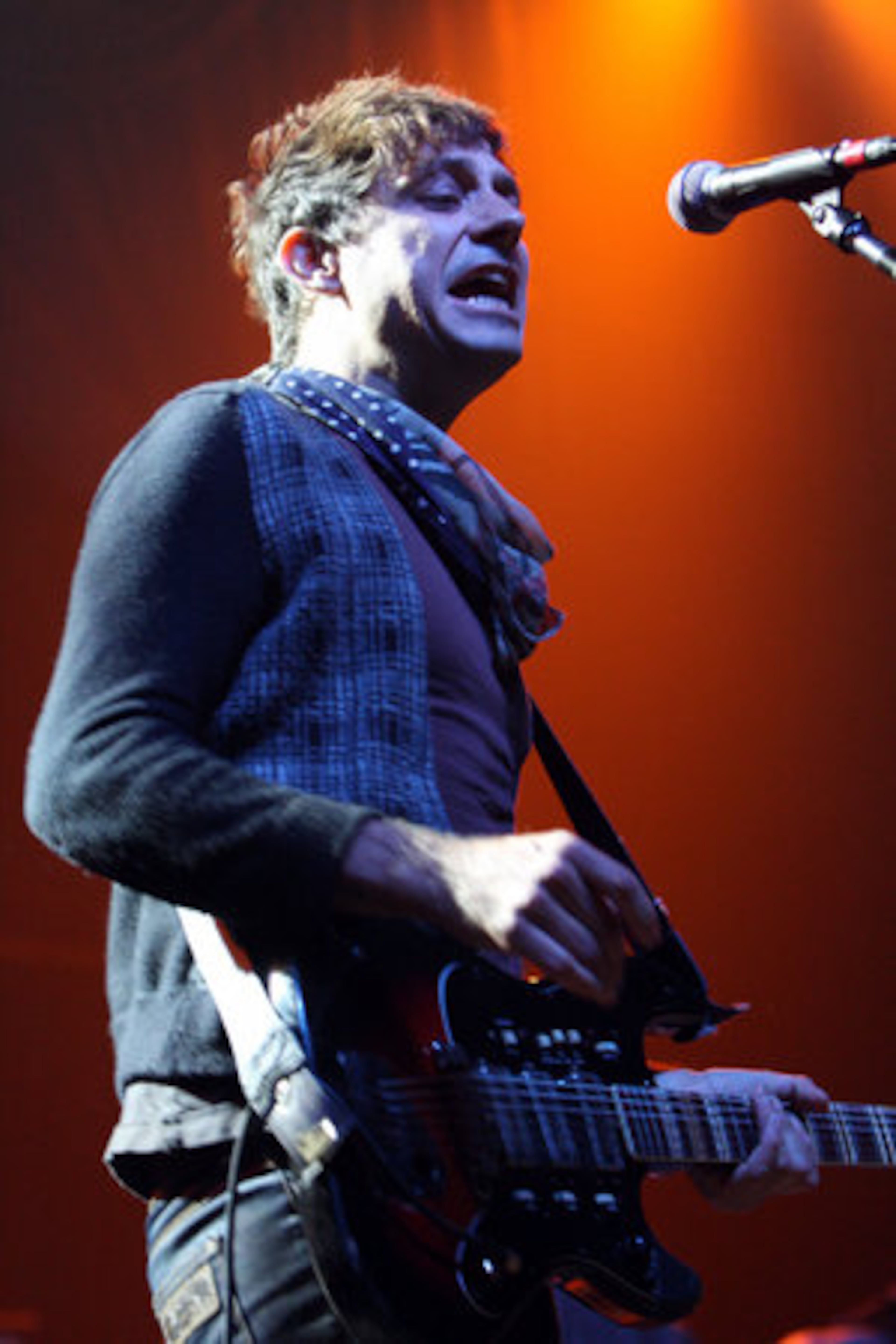 British guitarist Jamie "Hotel" Hince of The Kills.