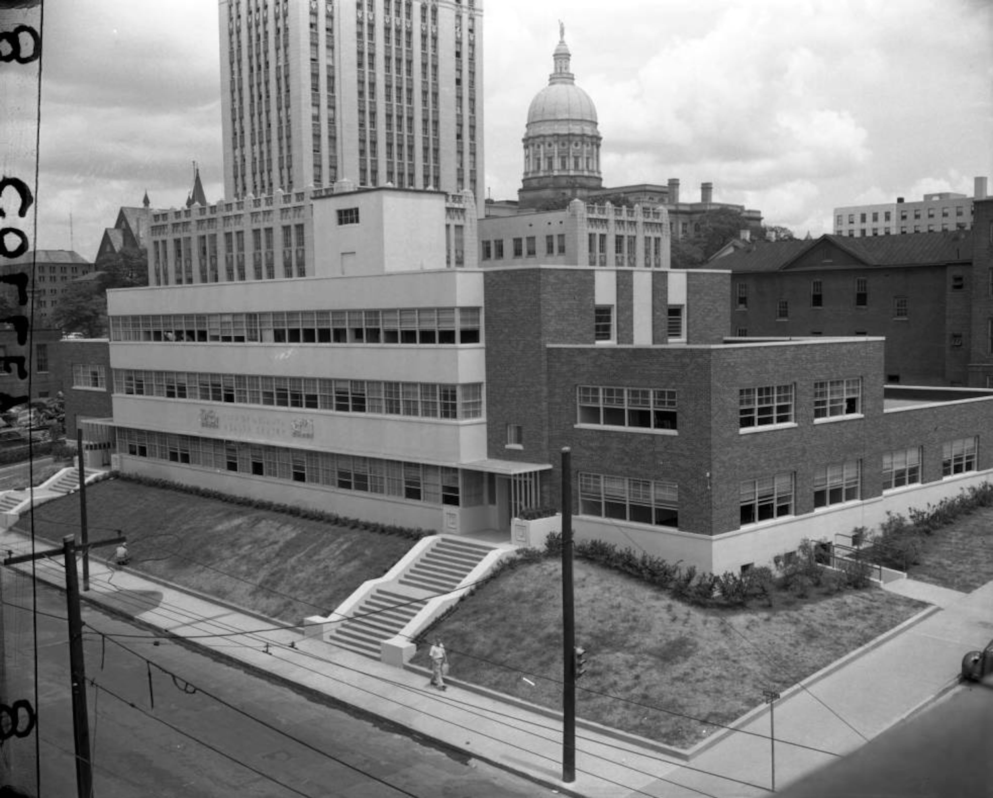 The city health department moved to a new building behind City Hall in July 1950, when this photo was taken.