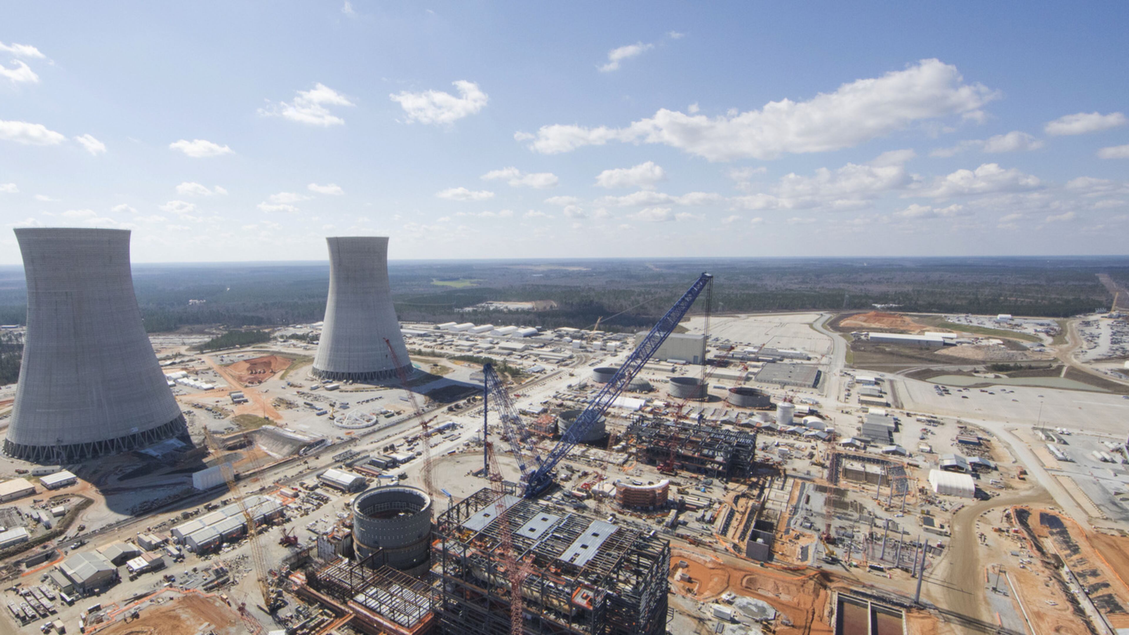 Plant Vogtle under construction. Photo: Georgia Power