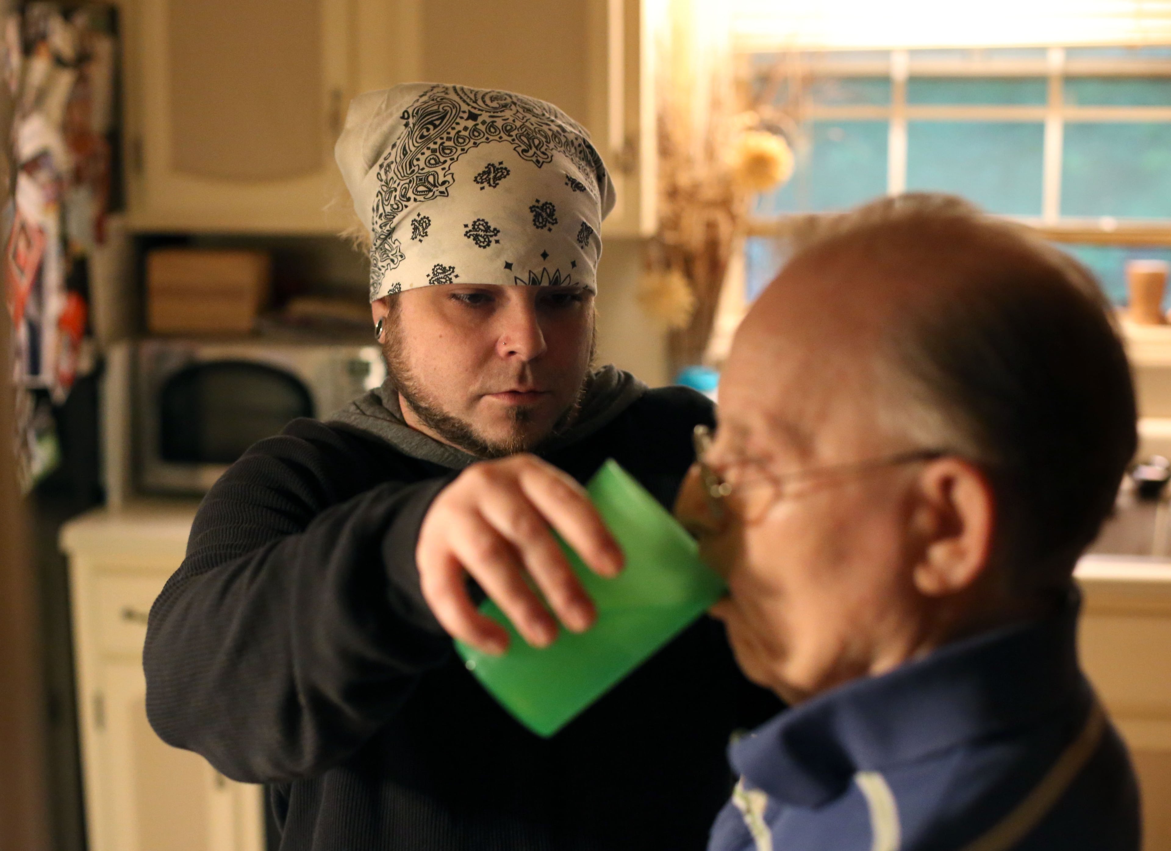 Vince handles the pills, the insurance, the doctor appointments, and, with the superior cooking skills of his fiancee, Amy King, the meals.