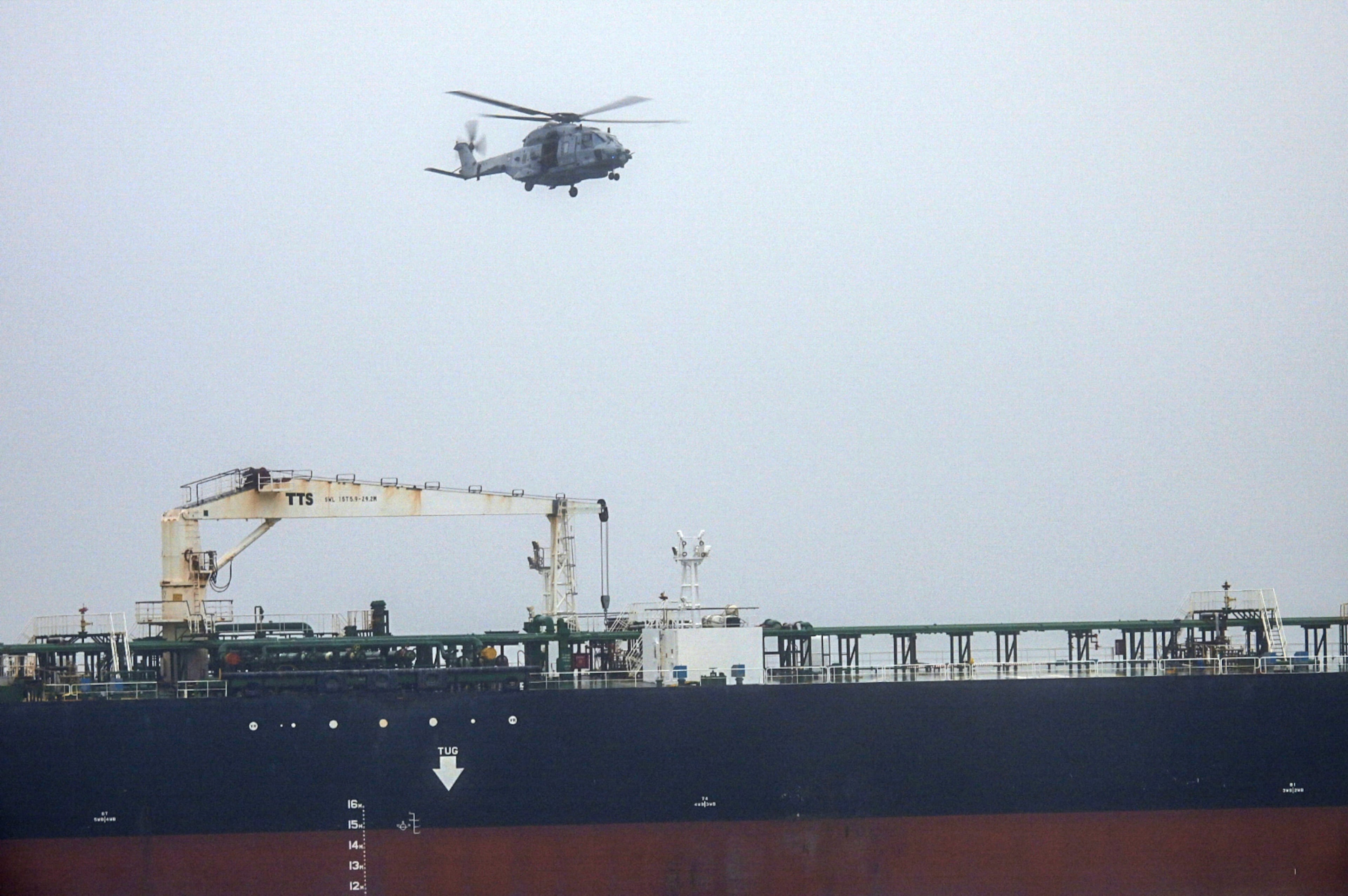 France Russia Tanker Intercepted