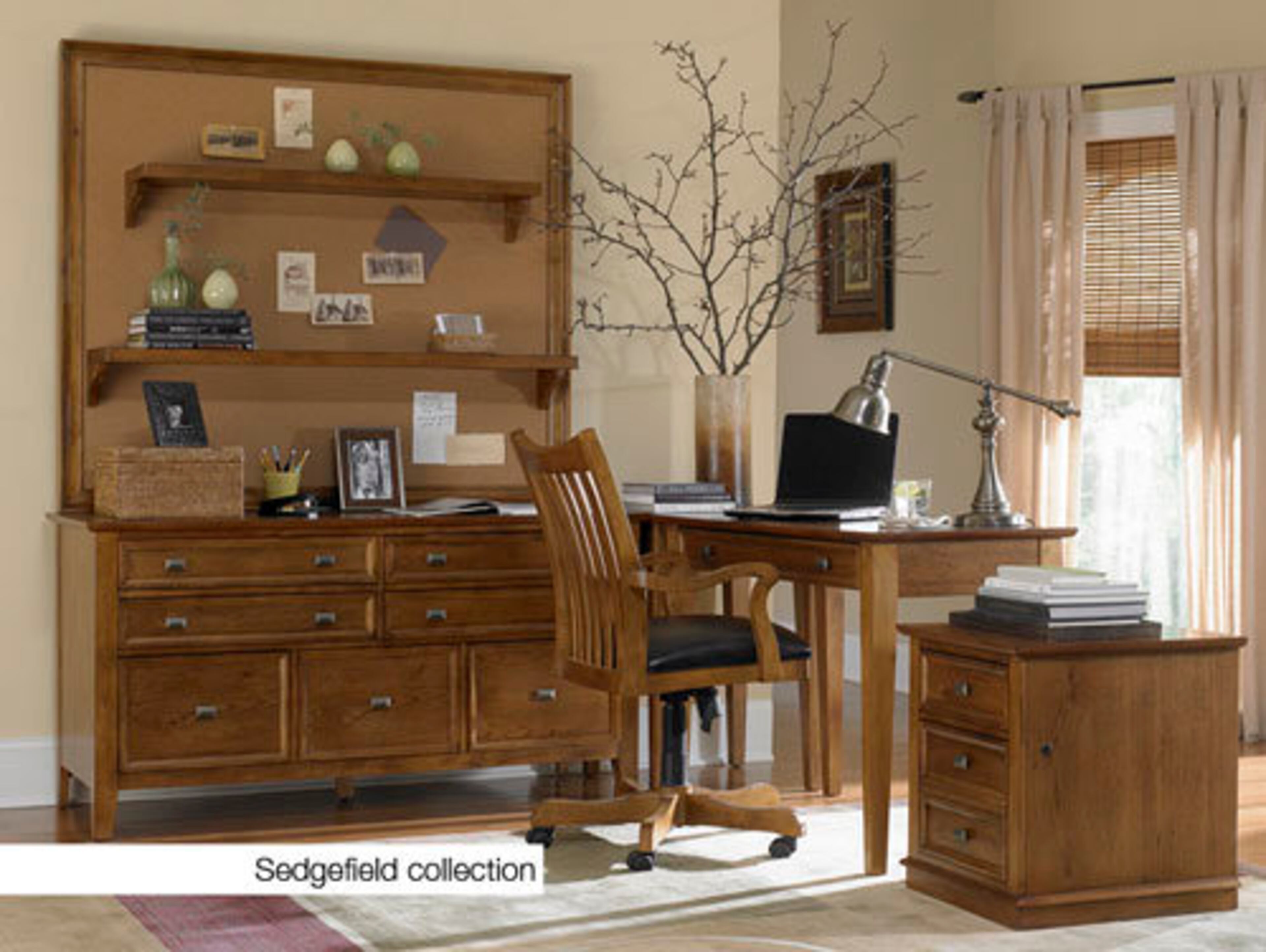 This workspace brings natural beauty indoors, creating an inspiring haven for creativity. Efficient yet calm.