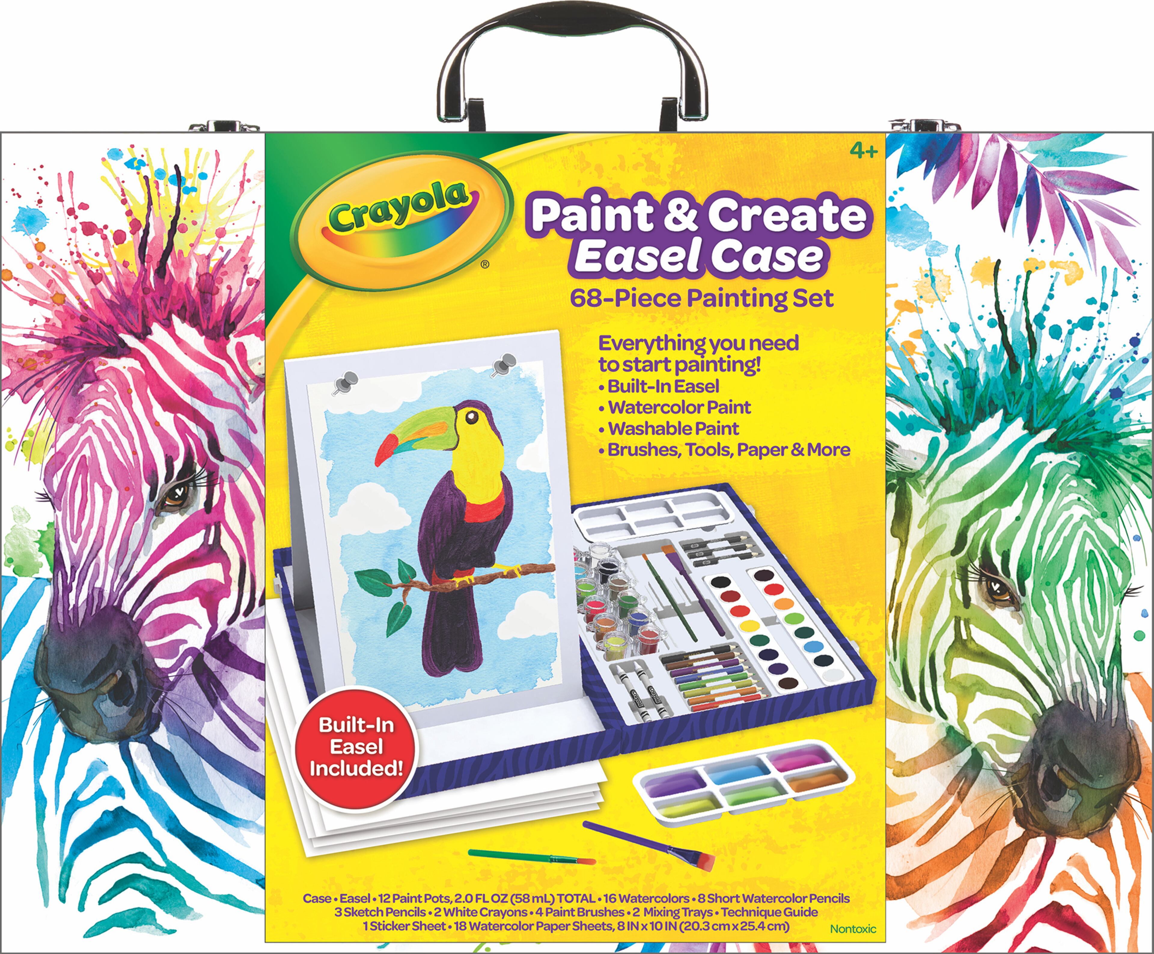 Paint, draw and more with a portable art easel.
Courtesy of Crayola