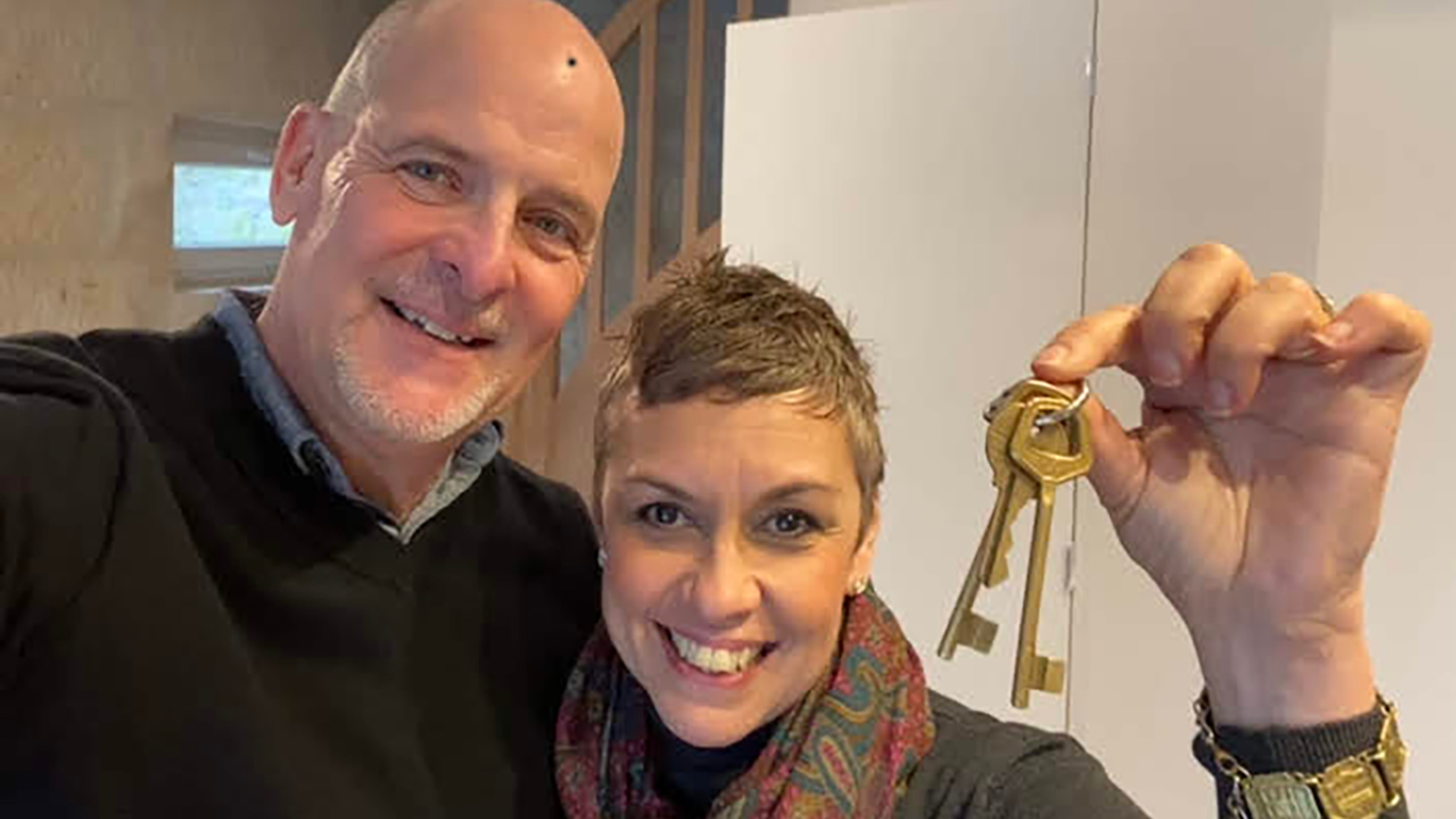 Priscilla and Edward Esser have been homeowners in France for five years. (Courtesy of Priscilla Esser)