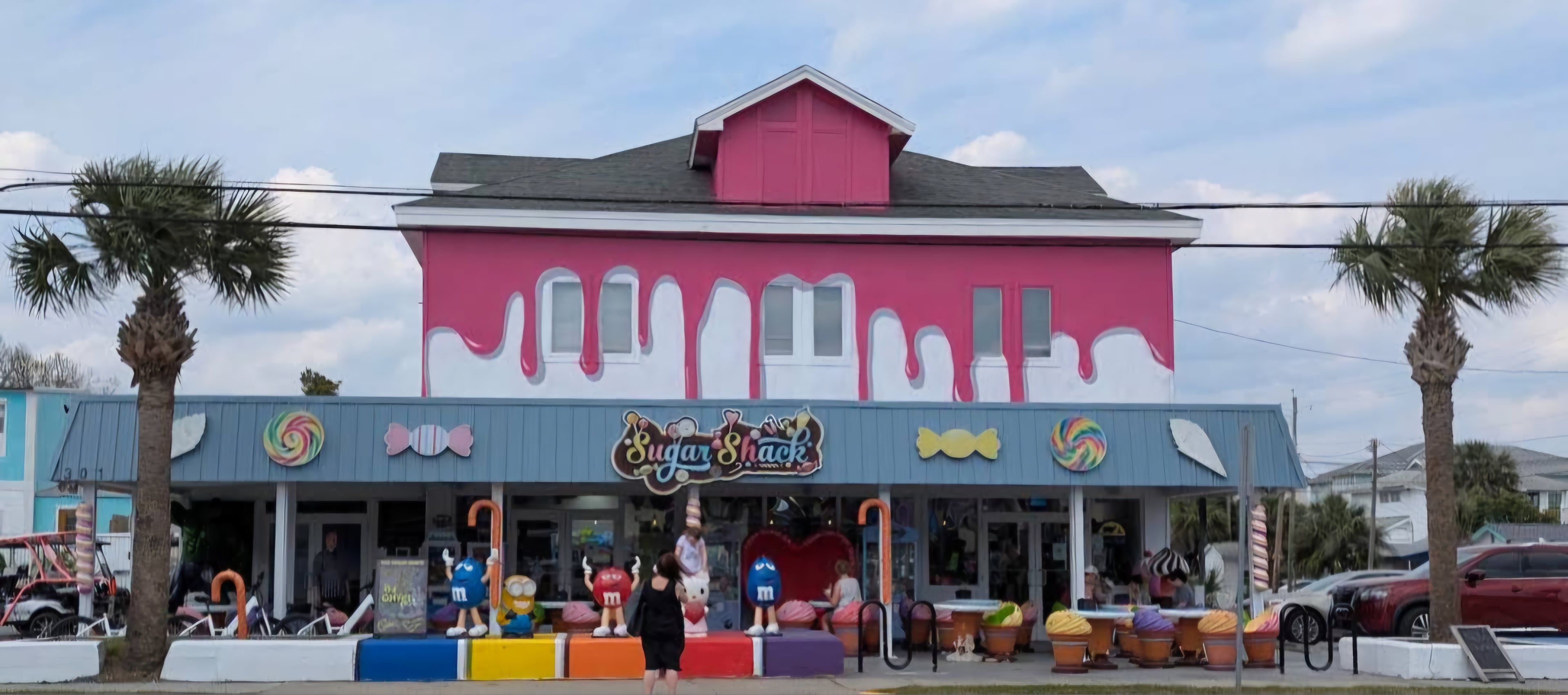 The Sugar Shack, one of the participants in the 2026 Tybee Restaurant week, serves a wide range of ice cream flavors, coffee drinks, pastries, desserts and other sweets. (Courtesy of The Shack)