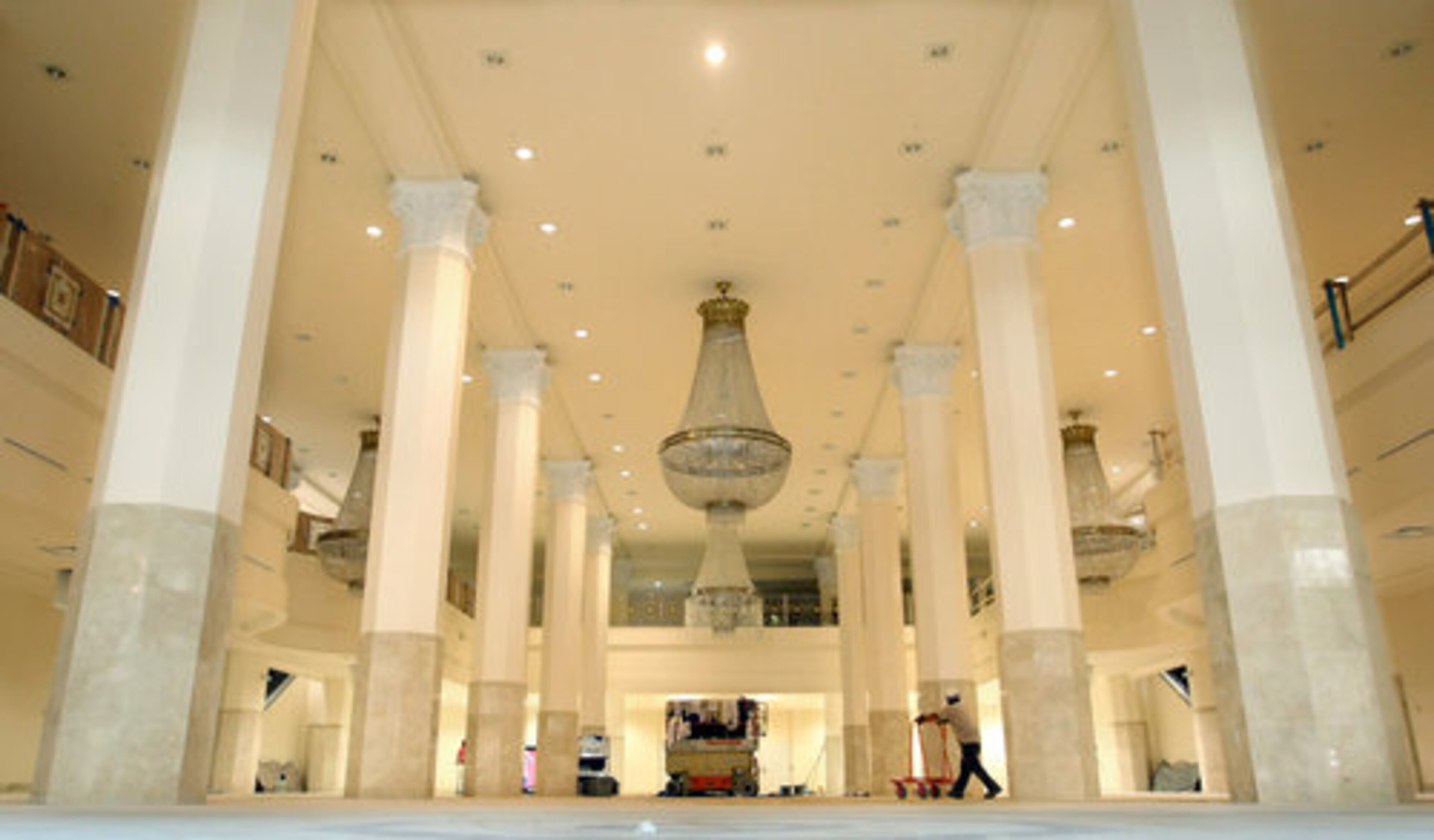 2010s -- Workmen are busy completing a $16 million renovation to the Davison's building (rechristened Macy's in the 1980s) at 200 Peachtree. The former department store is being remade as an event facility.