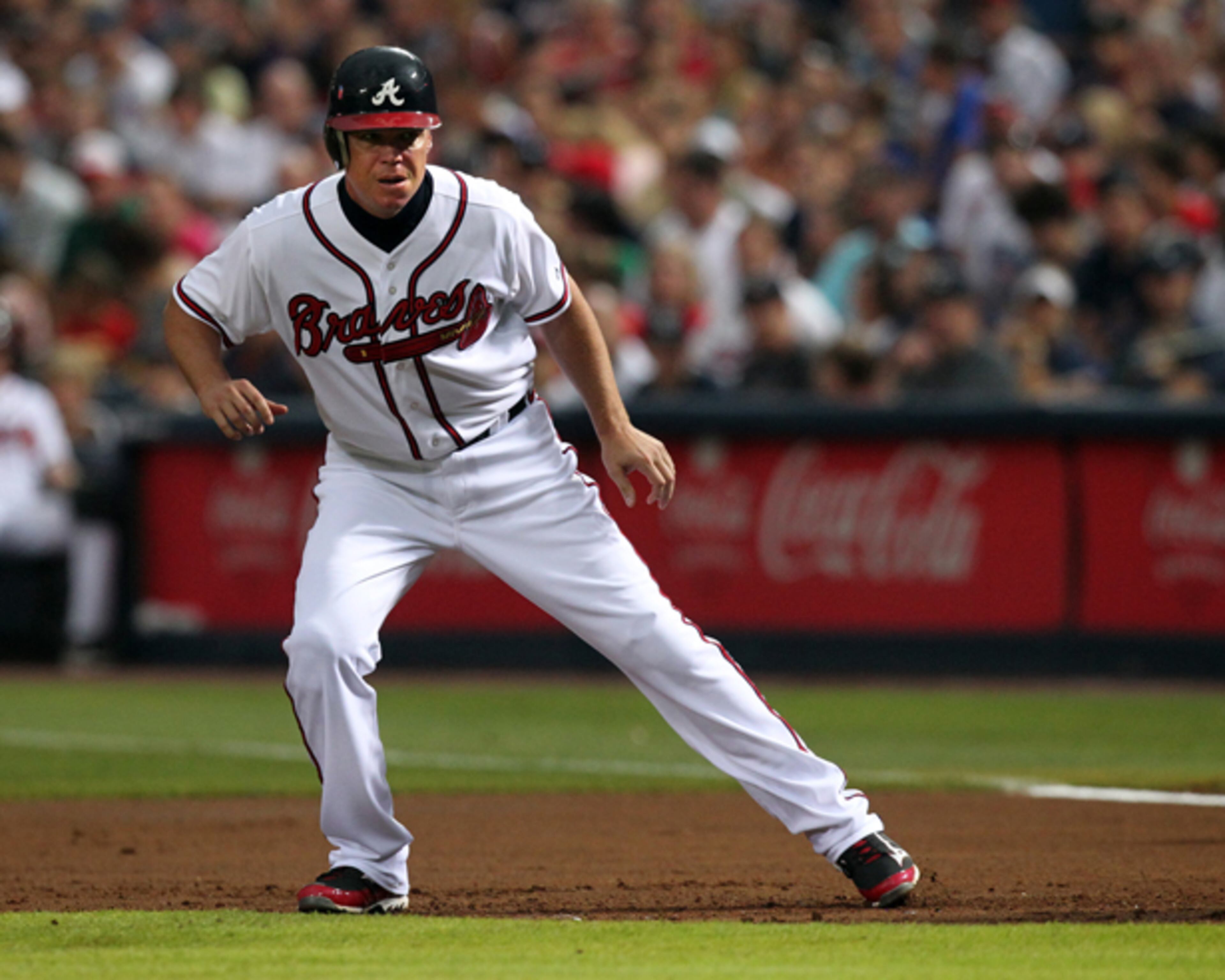 July 3: Chipper Jones has five hits (two doubles, three singles, and four RBIs) to go with a stolen base against the Chicago Cubs. It was Chipper's first 5-for-5 game since 2002.