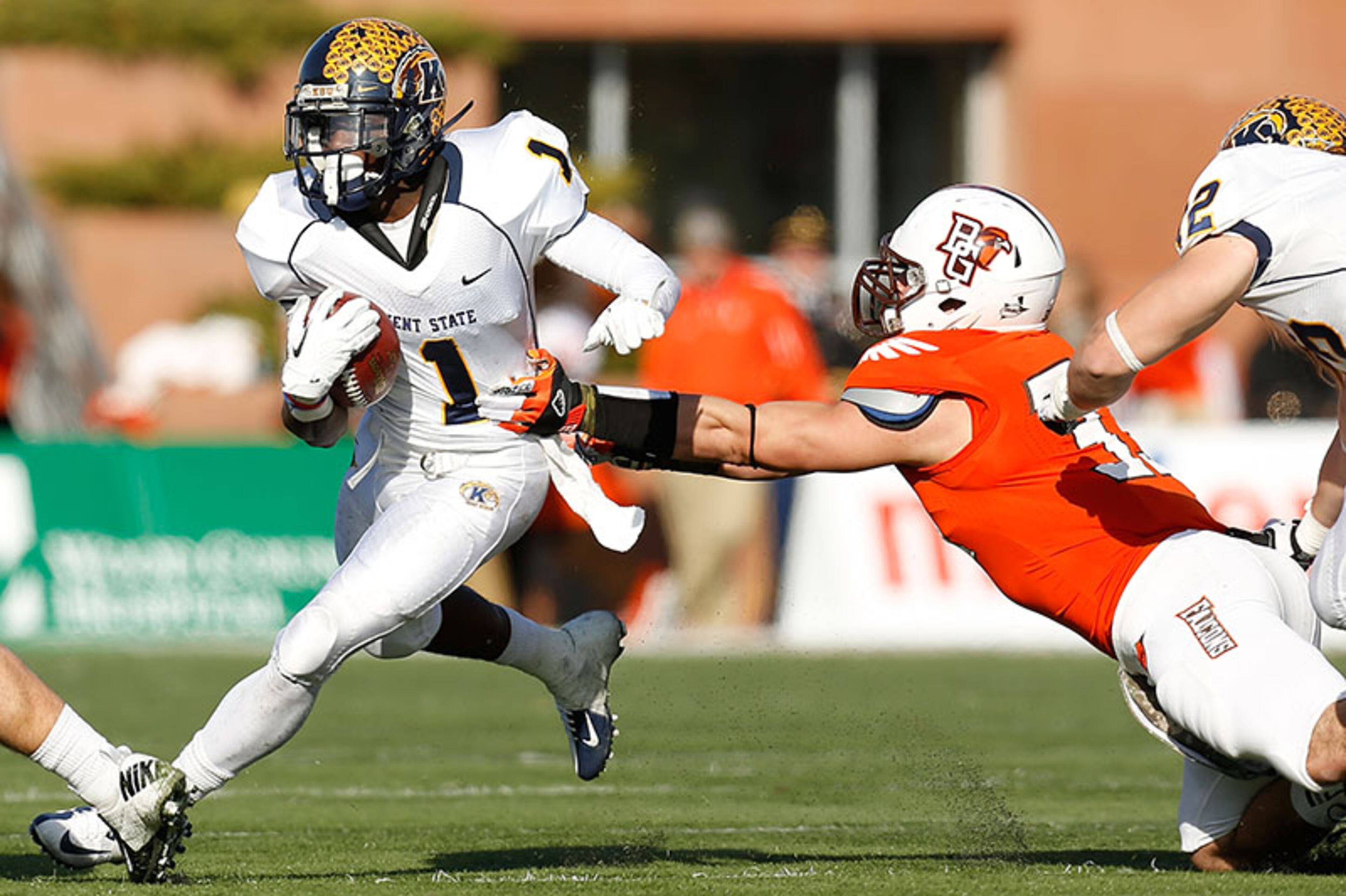 Dri Archer, KR, Kent State, 5-8, 173 pounds: Archer did it all as a running back/wide receiver/returner. His 40-yard dash time of 4.26 seconds is second only to Chris Johnson since the combine started recording times in 1999.