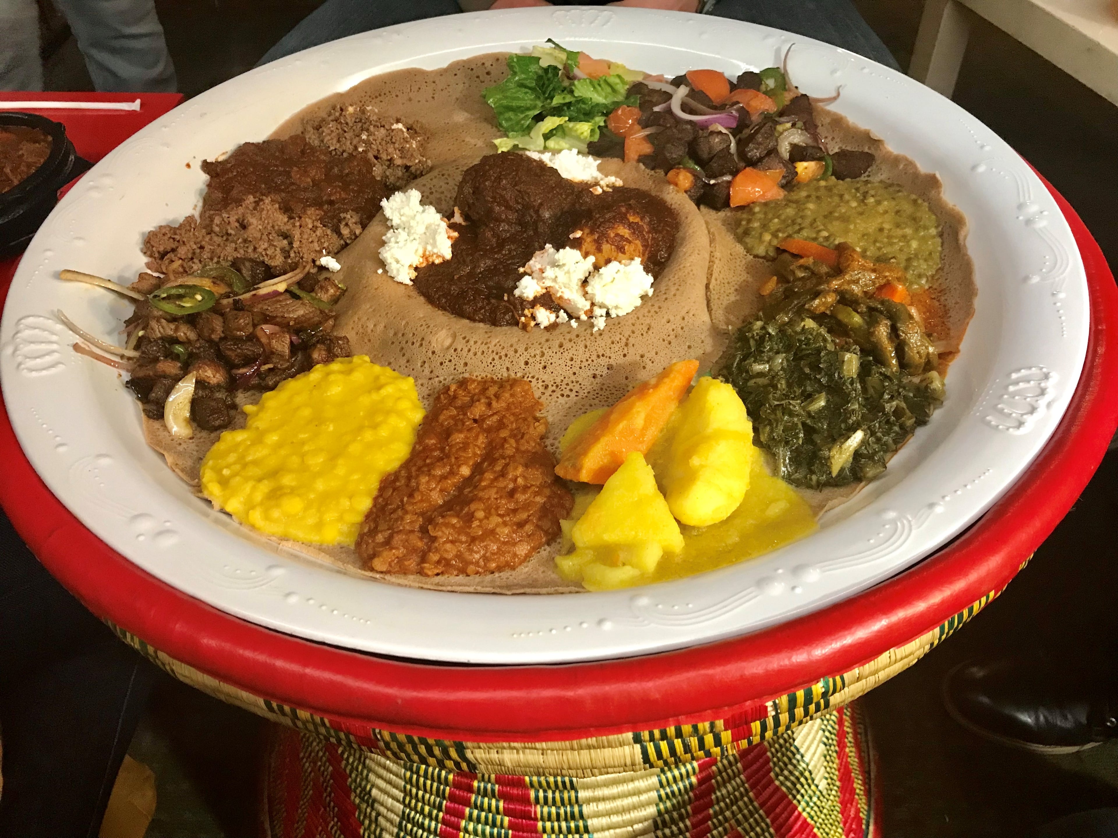 Ghion Cultural Hall, 2080 Cheshire Bridge Road NE, Atlanta. "Both times that I left Ghion Cultural Hall after dining there, I experienced the same feeling of satisfaction and for the exact same reasons." -- Ligaya Figueras