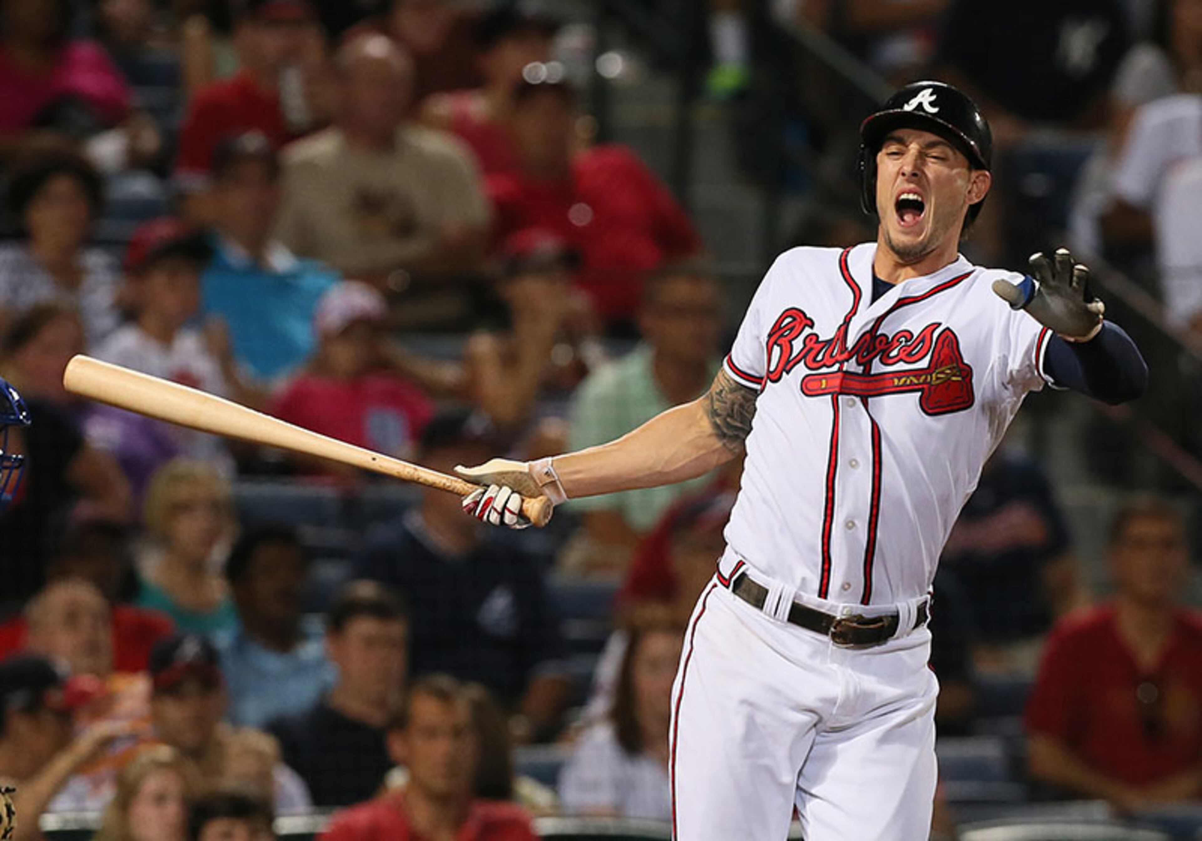 Jordan Schafer, outfielder: The Braves selected Jordan Schafter off waivers from the Houston Astros last November. The speedster say limited playing time and was hampered by various injuries. He appeared in 94 games, playing in the outfield, and batted .247 with 57 hits and 21 RBIs. He also had 22 stolen bases. Schafer made $512,500 in his second stint with Atlanta. He is a free agent in 2017.